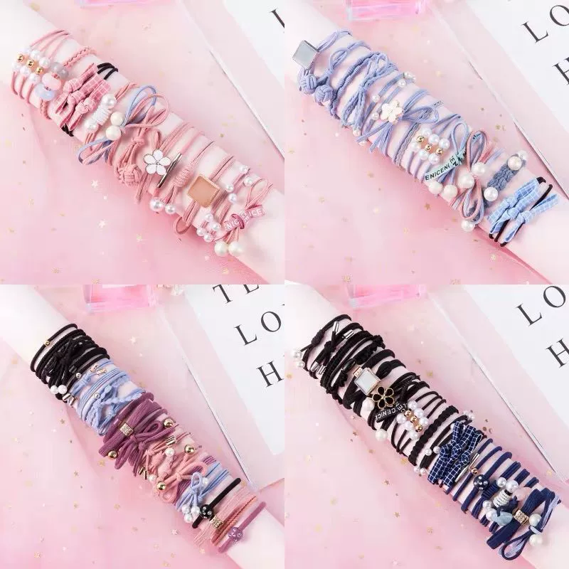 The 2023 new style hair tie, high-elasticity ins hair accessory, hair band and simple hairband headwear by Korean Internet celebrities details Picture