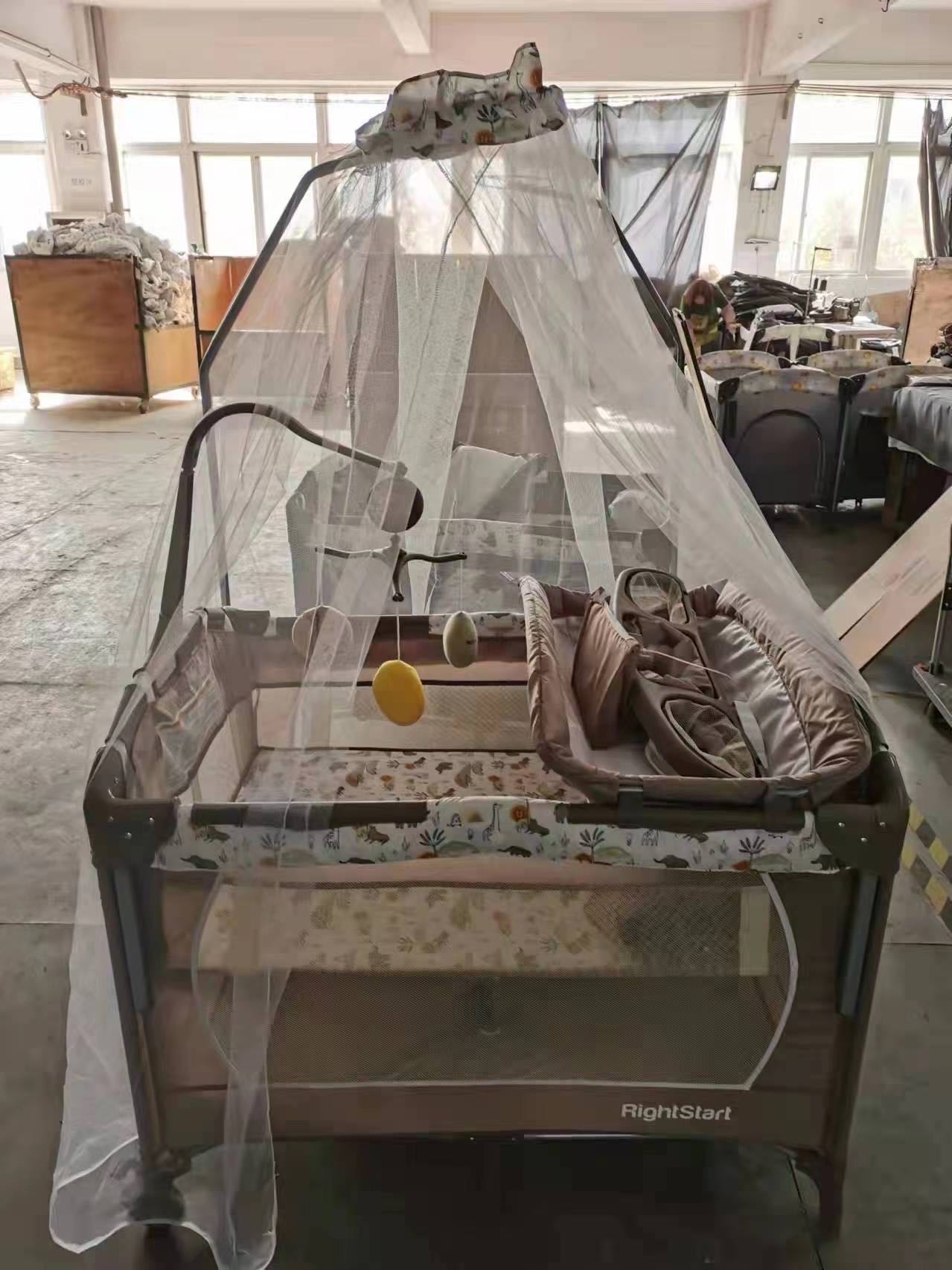 Baby double-decker play bed Specification image