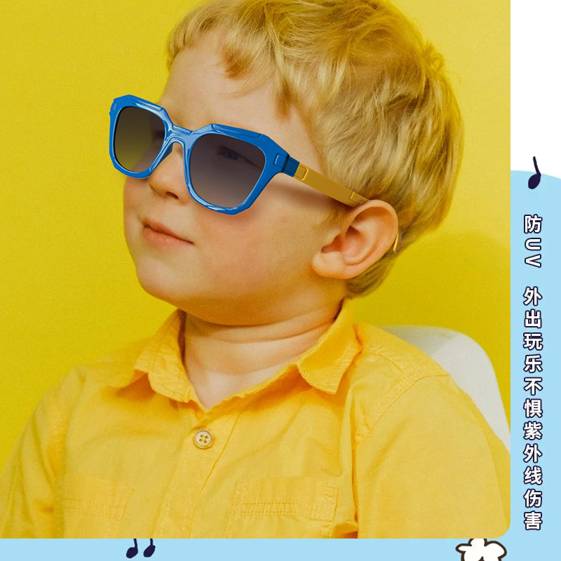 儿童太阳镜/眼镜/太阳镜白底实物图