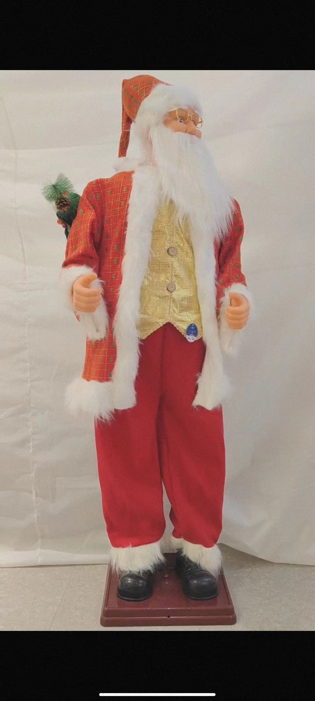 1. Classic Santa Claus 9123, electric music. Santa Claus can talk and dance, backpacks, hotels, shopping malls, and welcome guests