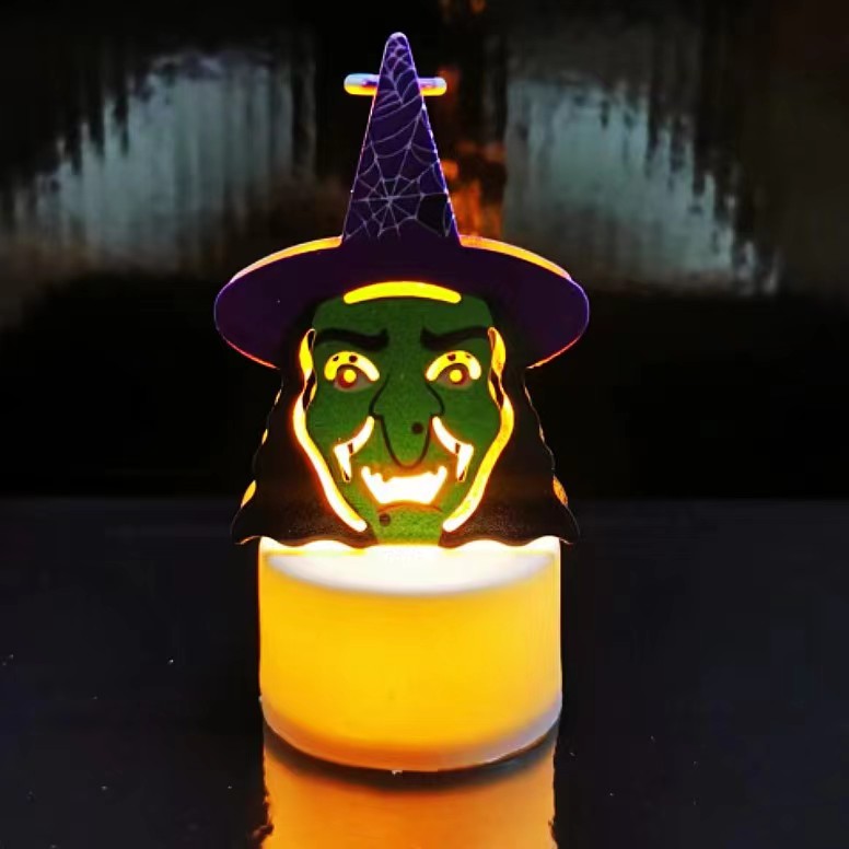 万圣节南瓜灯LED电子装饰灯详情图7