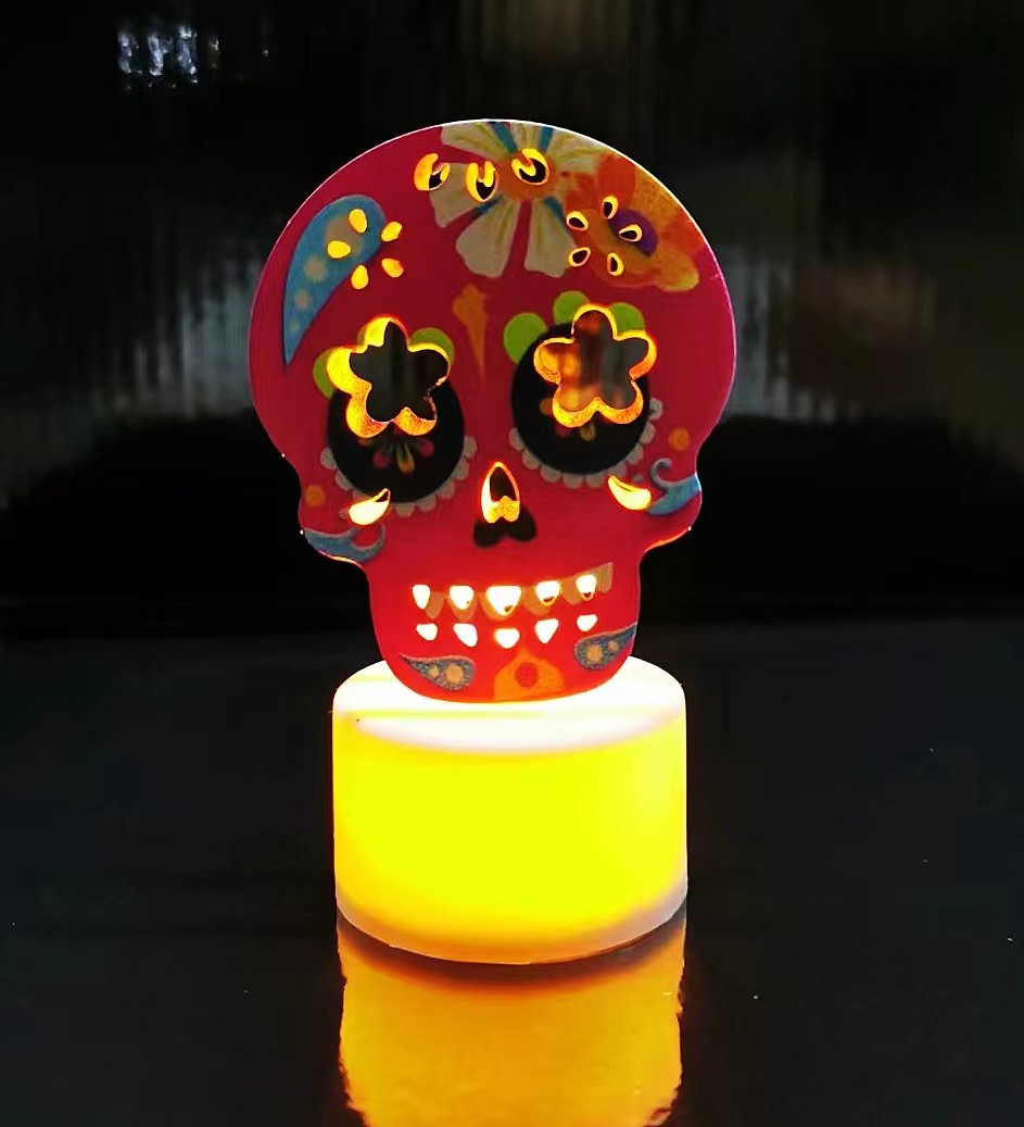 万圣节南瓜灯LED电子装饰灯详情图6