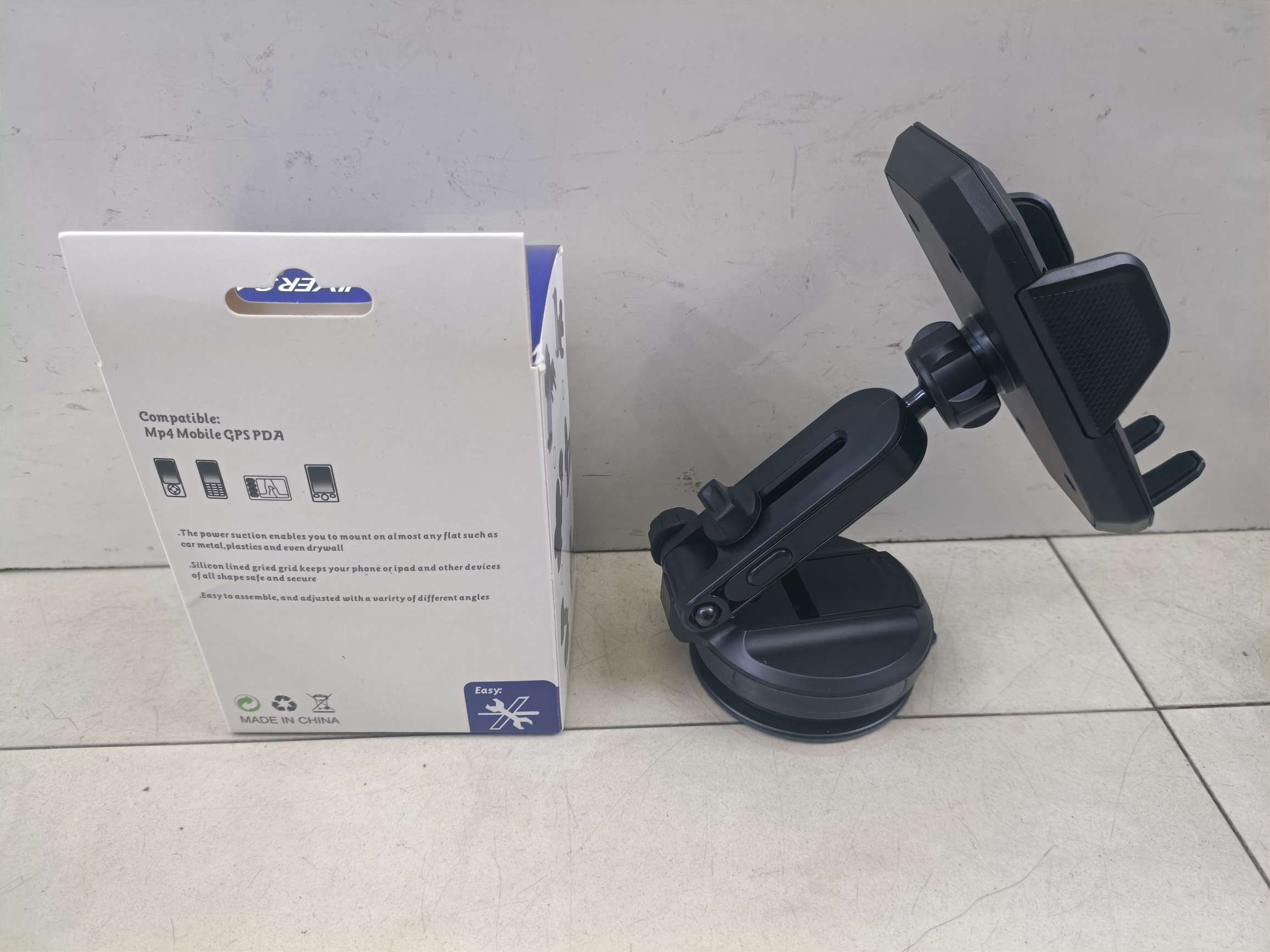 吸盘手机支架/车载手机支架/抽拉升降支架产品图