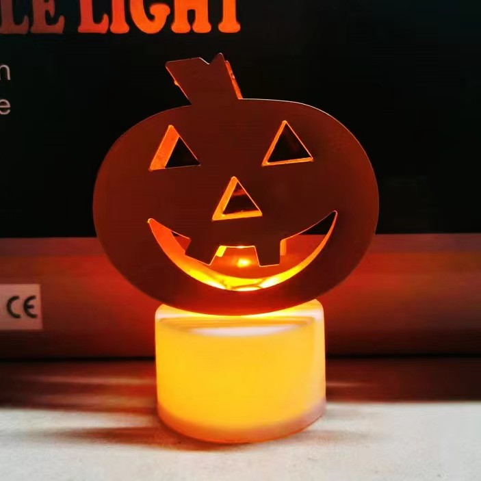 万圣节南瓜灯LED电子装饰灯图