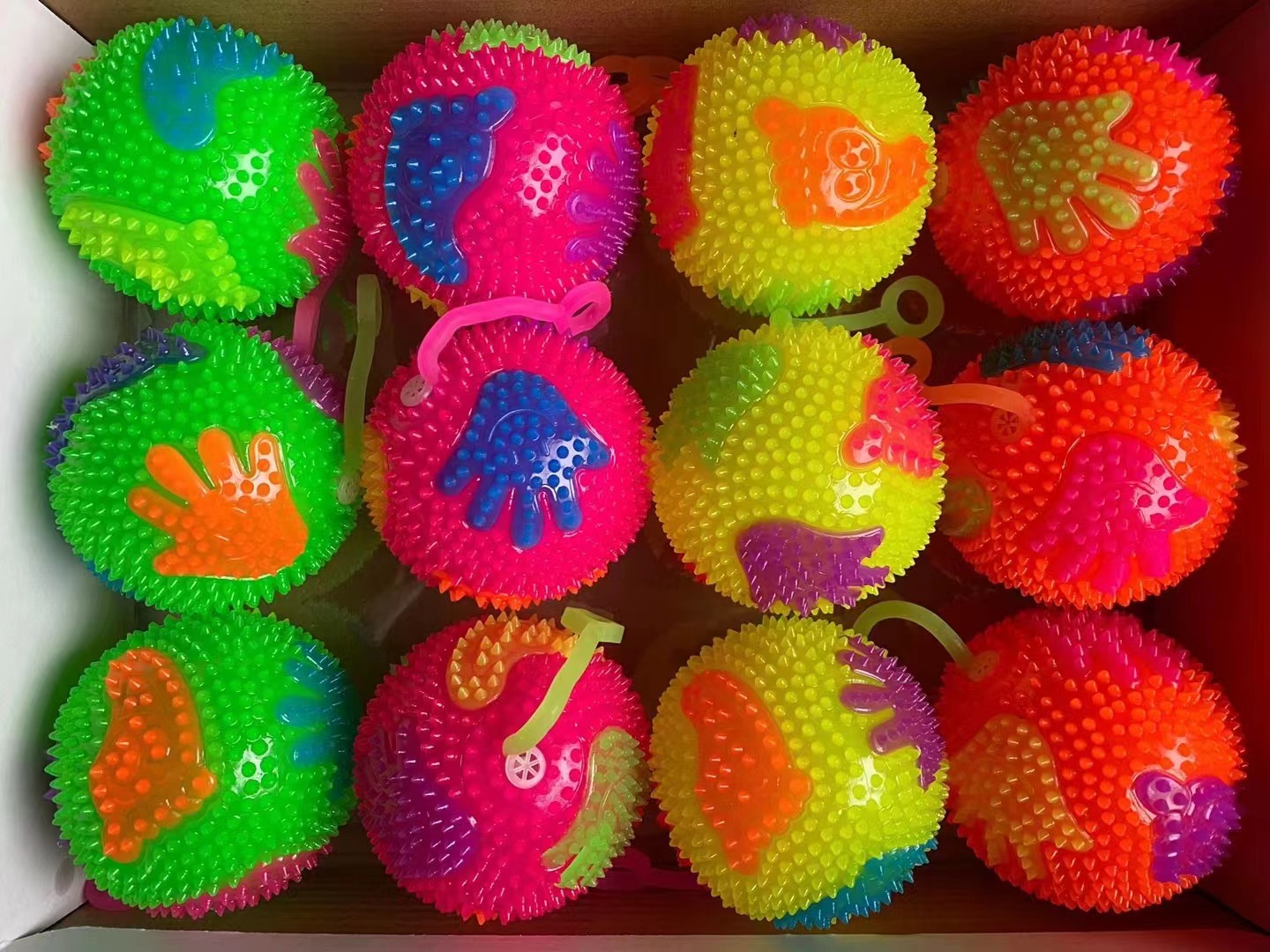 欣飞塑胶玩具/TPR/口哨球产品图