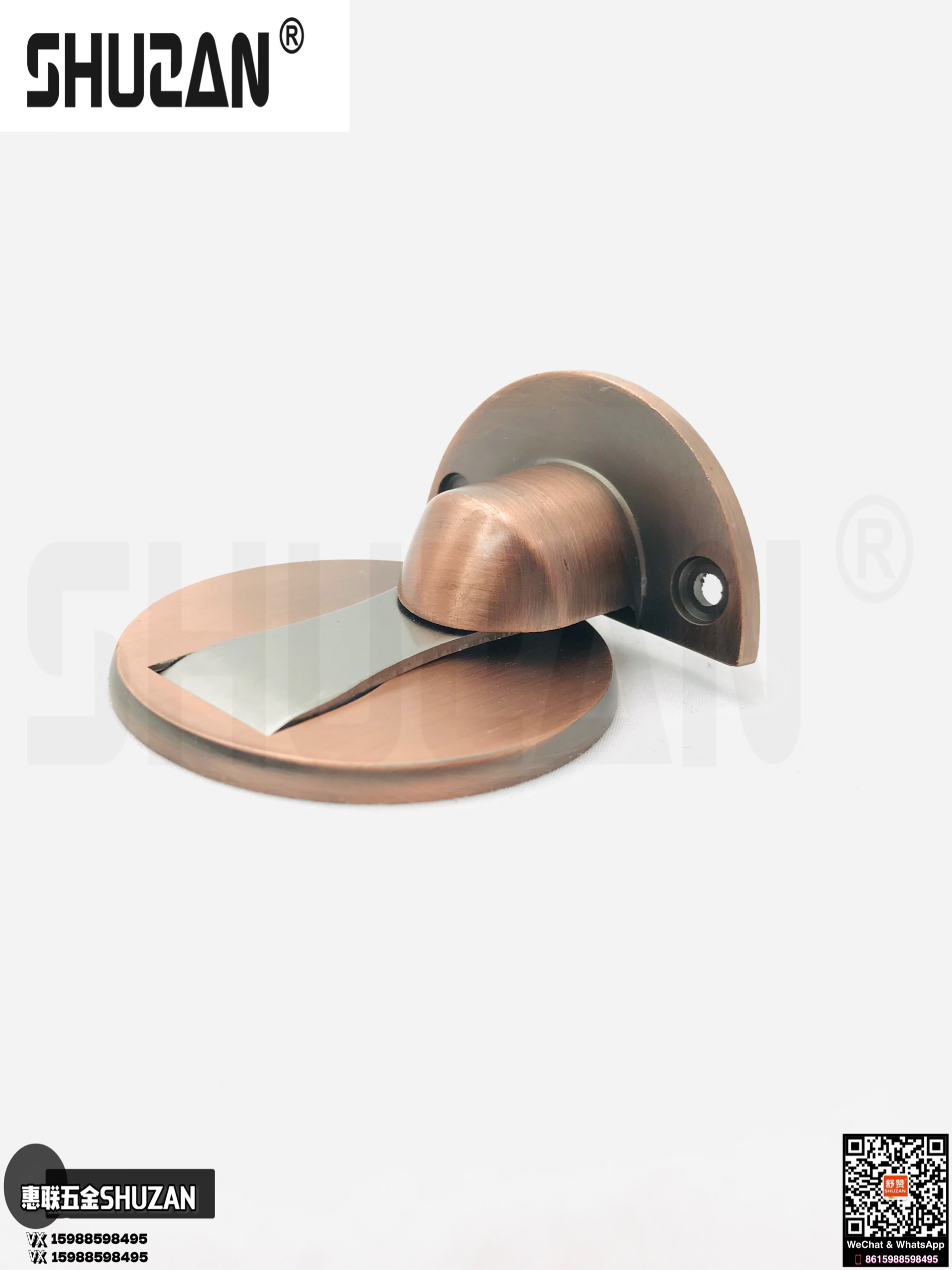 High-quality silent door stop hardware accessories, strong magnetic door stop with packaging, comfortable and excellent Specification image