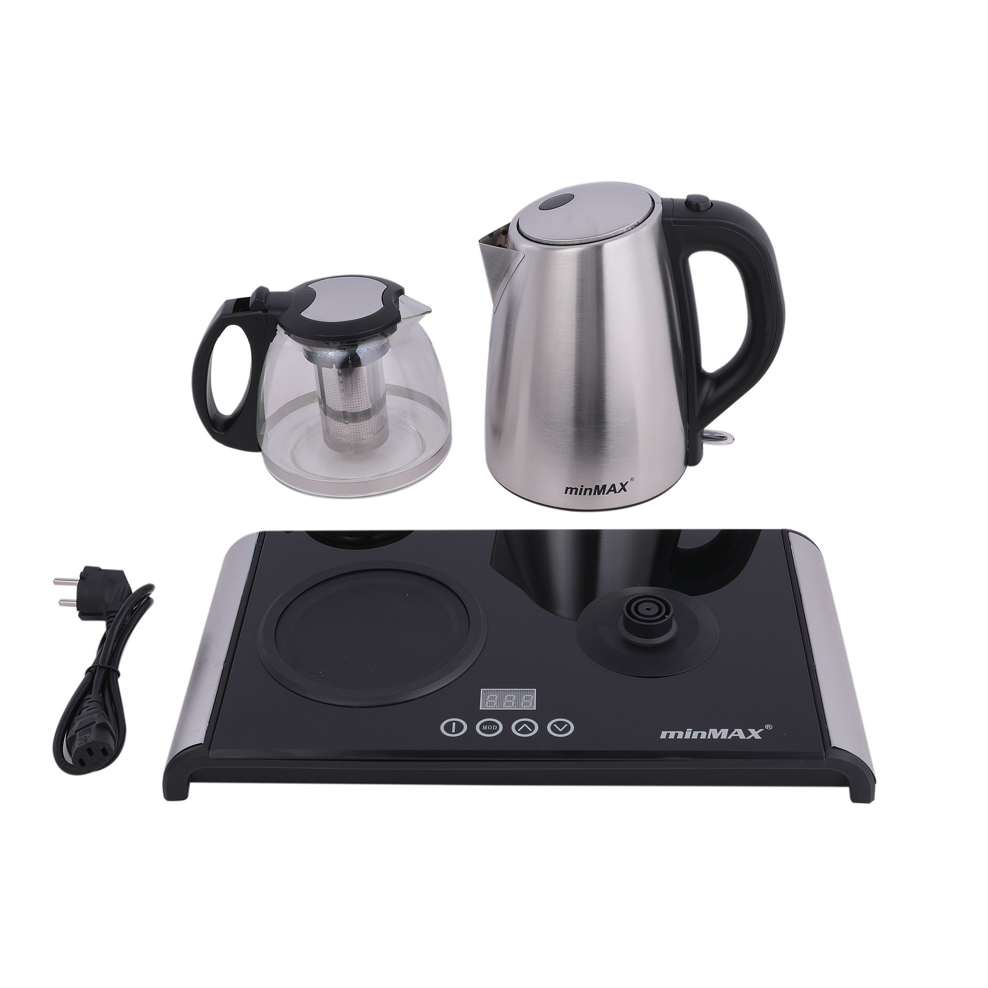 min MAX Smart Kettle MMK-2285 Household Electric kettle Tea Set kettle Stainless steel Electric kettle Item Picture