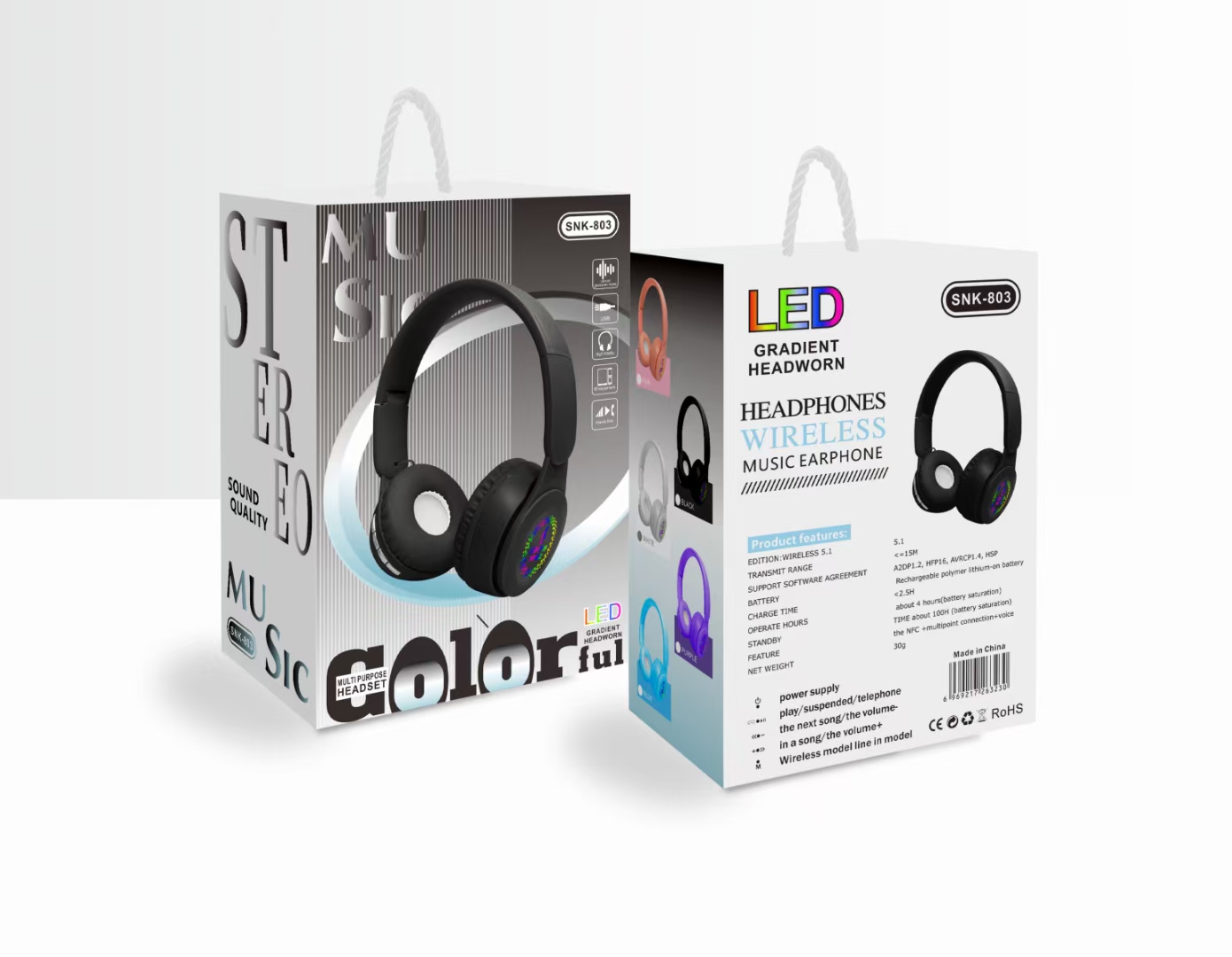 Guangdong soge marca auriculares, auriculares bluetooth SNK-803 Application Scenario