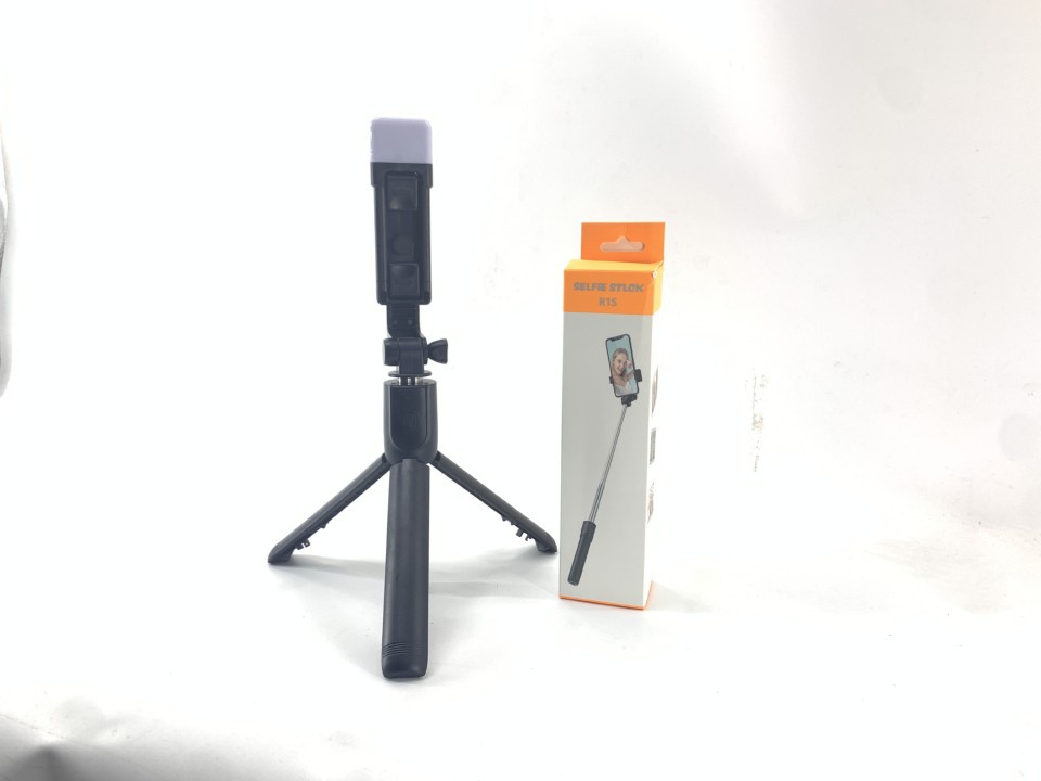 R1S all-in-one selfie stick, mobile phone Bluetooth selfie stick, mini selfie stick, all-in-one telescopic tripod, tripod selfie stick details Picture
