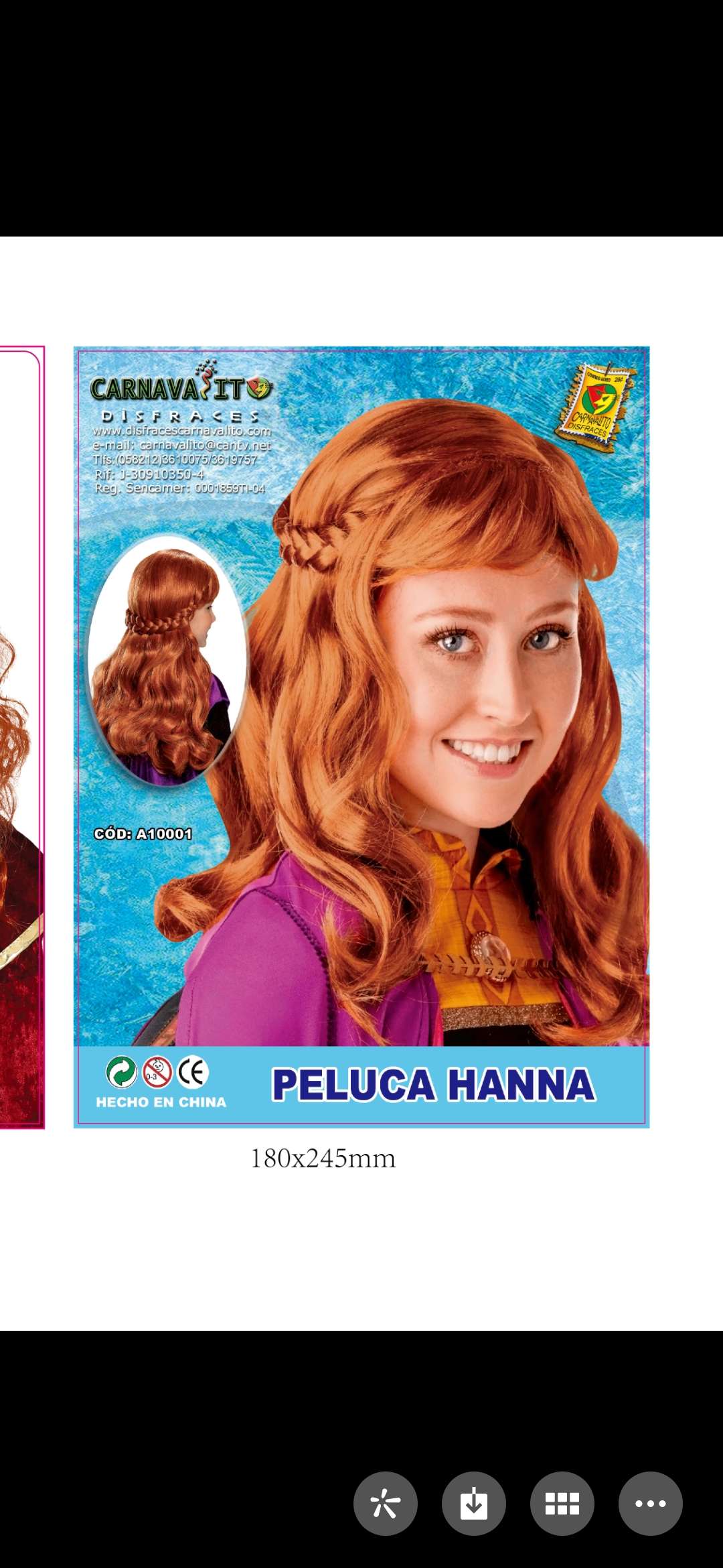 假发/假发儿童/假发2024/变装假发/假发女短款欧美产品图