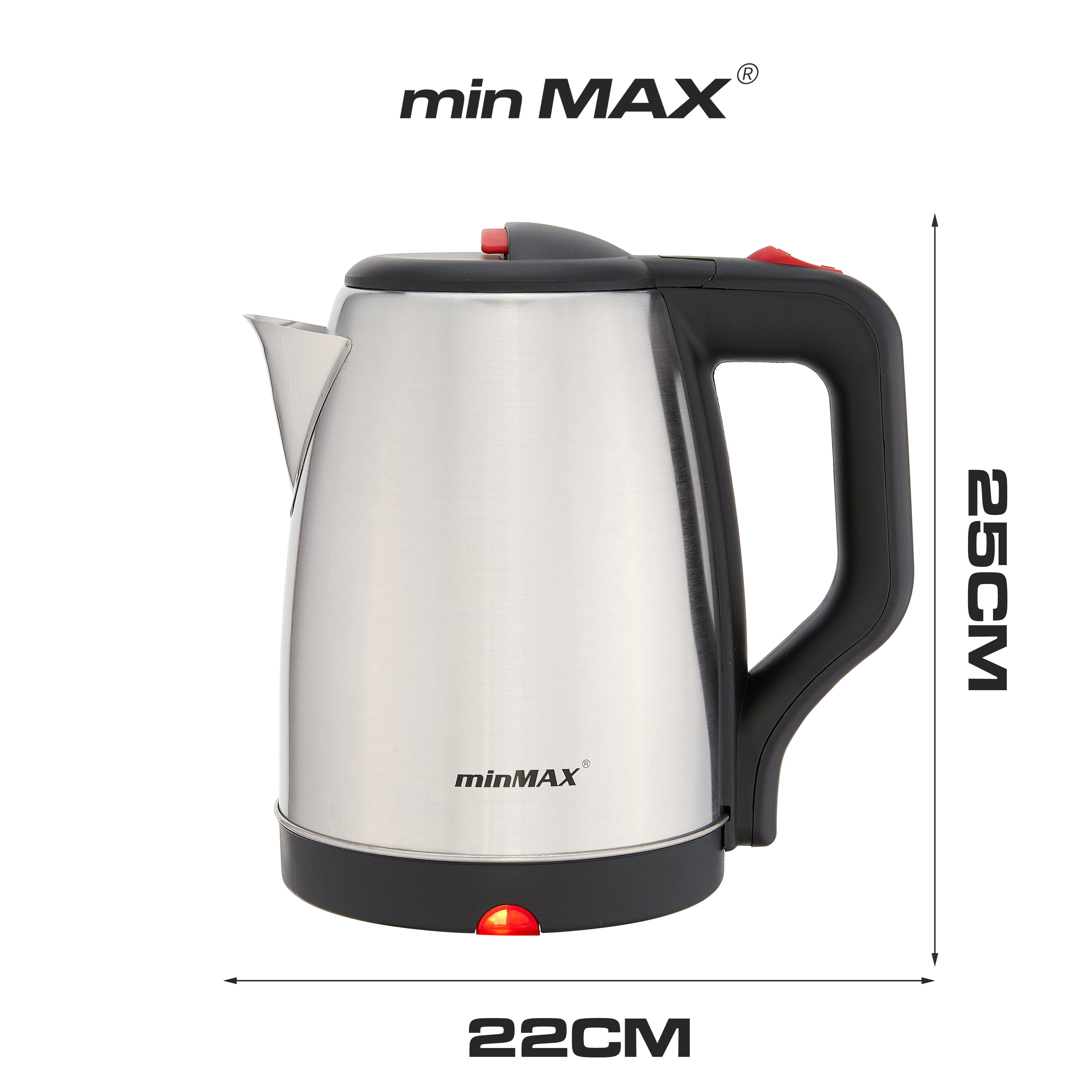 Factory direct supply of minMAX 6933 stainless steel large-capacity electric kettle, quick heating kettle, home and hotel Application Scenario