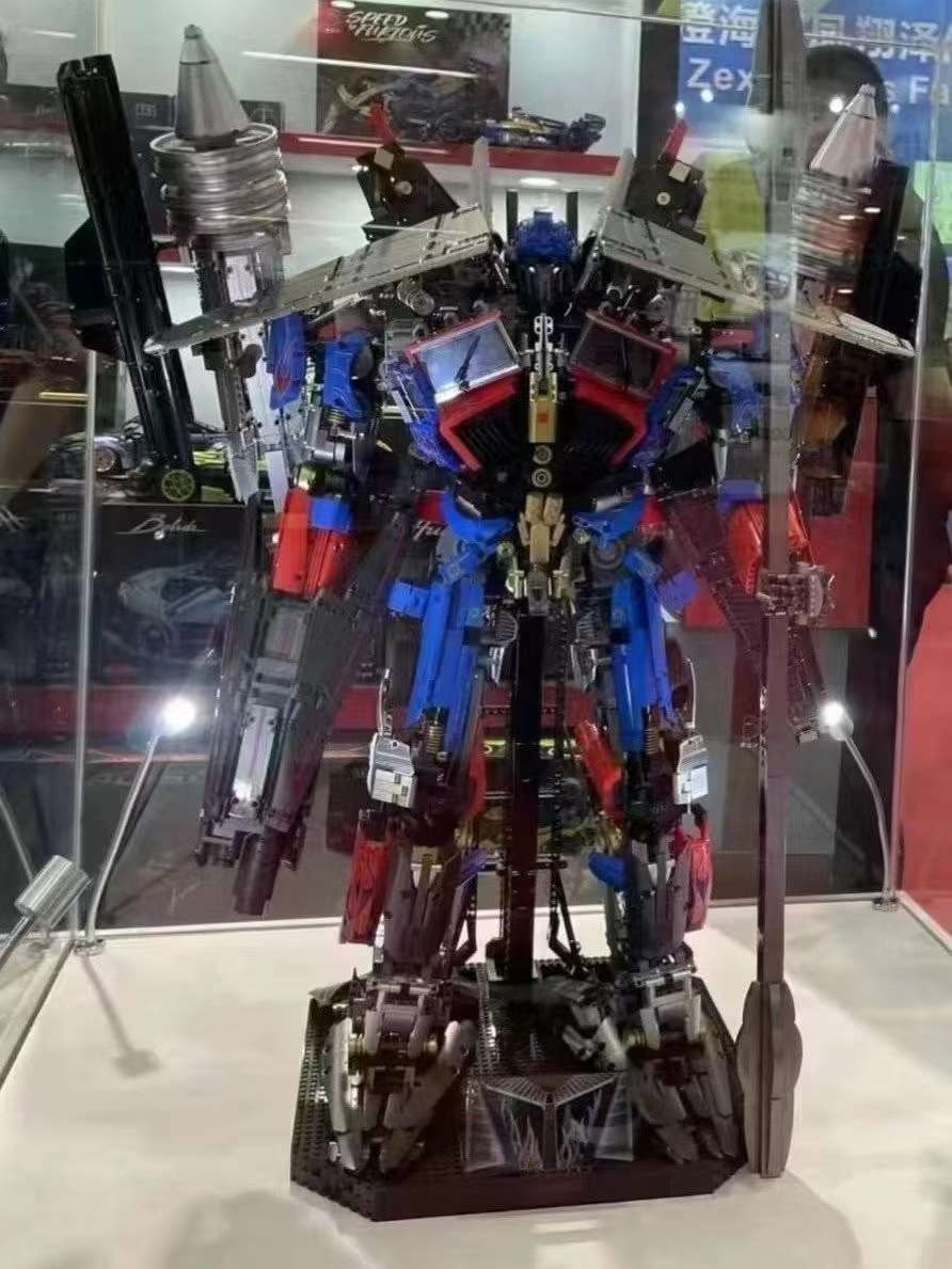 k Box Official V5006 Skyfire Ring Wild Optimus Prime Transformers Mecha Adult Giant Building Block Assembly toy detail image 14