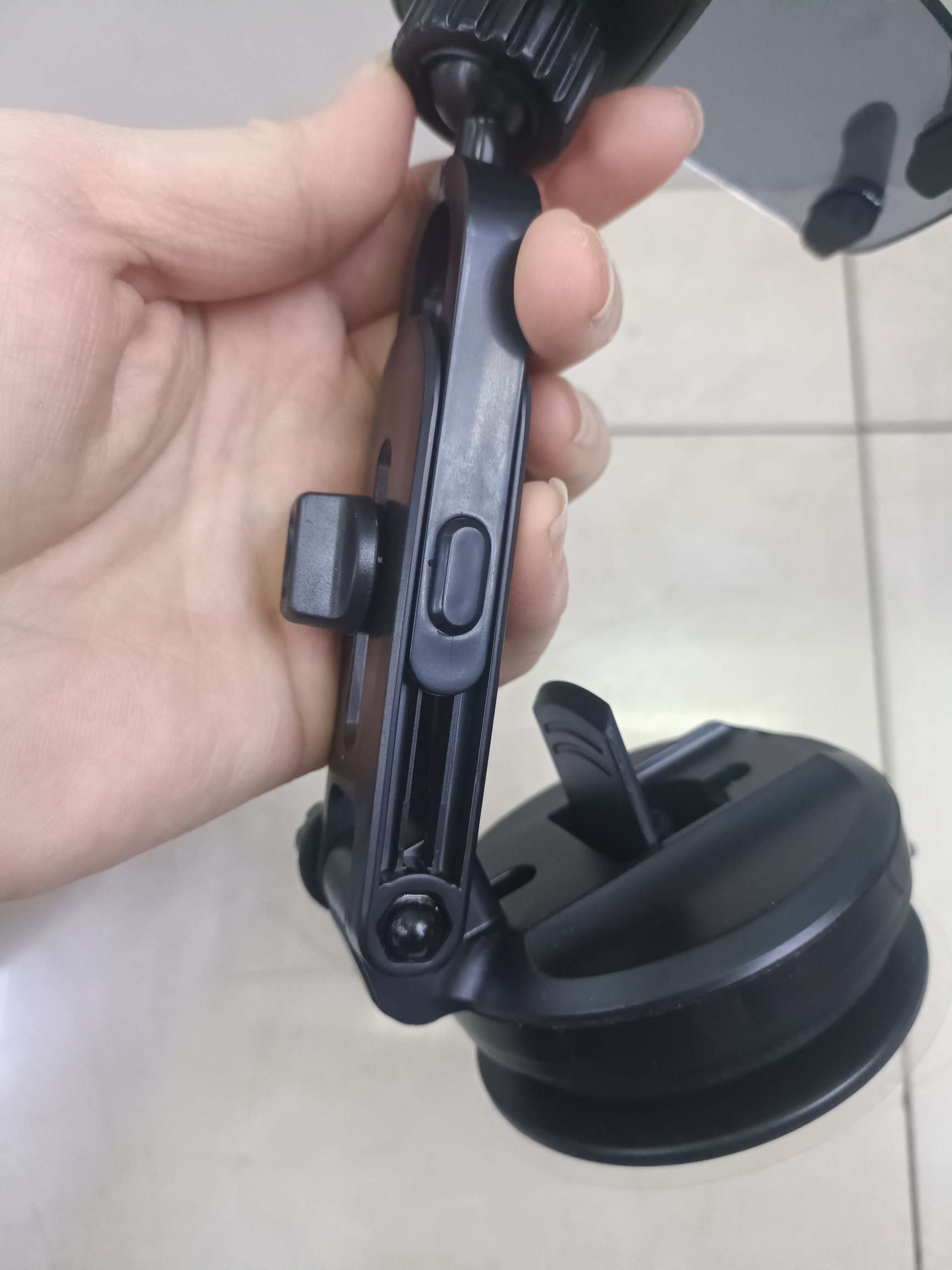 透明支架吸盘升降手机支架详情图7