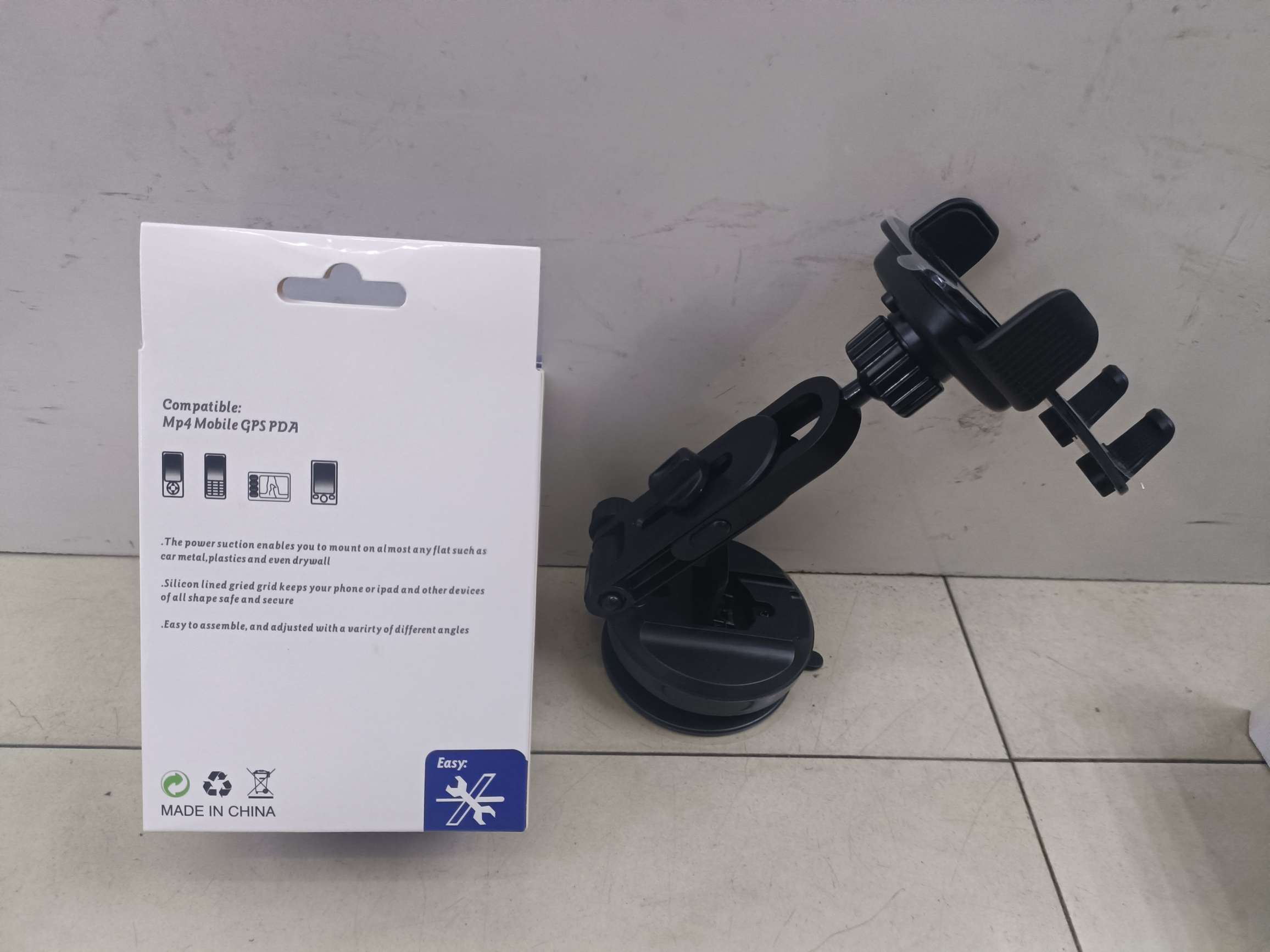 透明支架吸盘升降手机支架详情图2