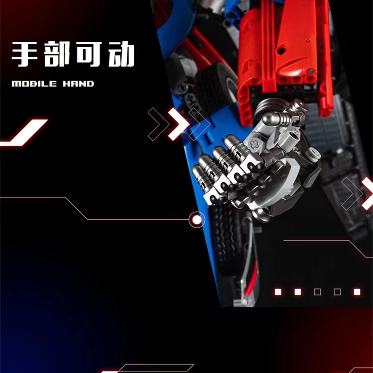 k Box Official V5006 Skyfire Ring Wild Optimus Prime Transformers Mecha Adult Giant Building Block Assembly toy detail image 9