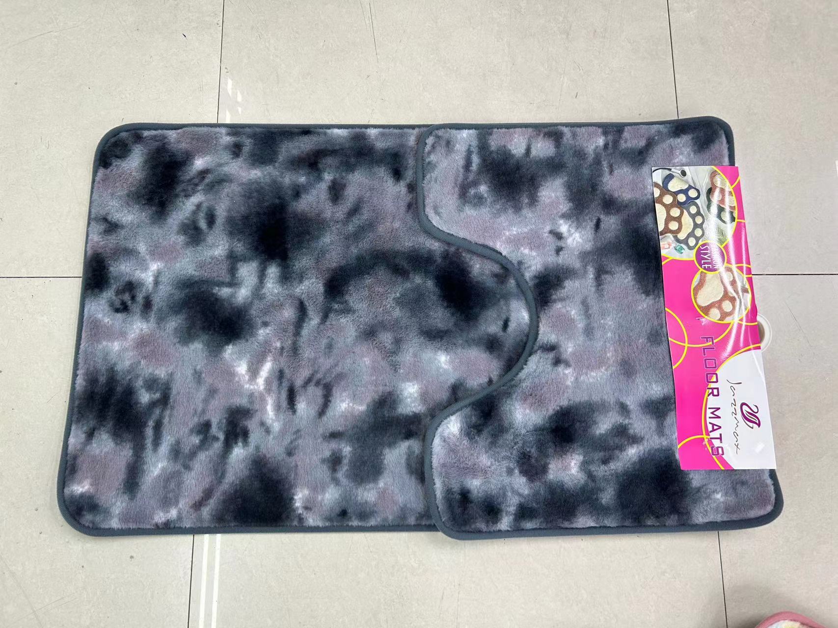 小兔毛两件套灰色