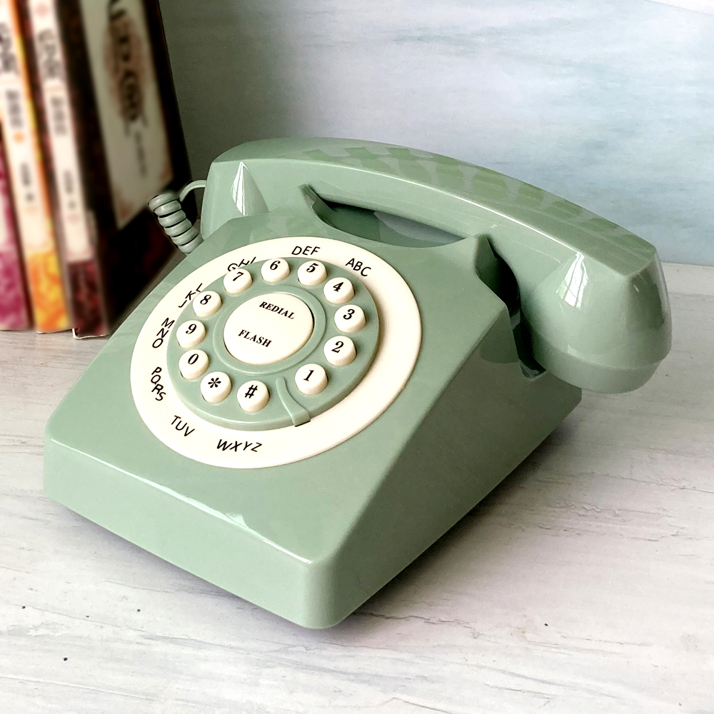 宫廷仿古电话机细节图