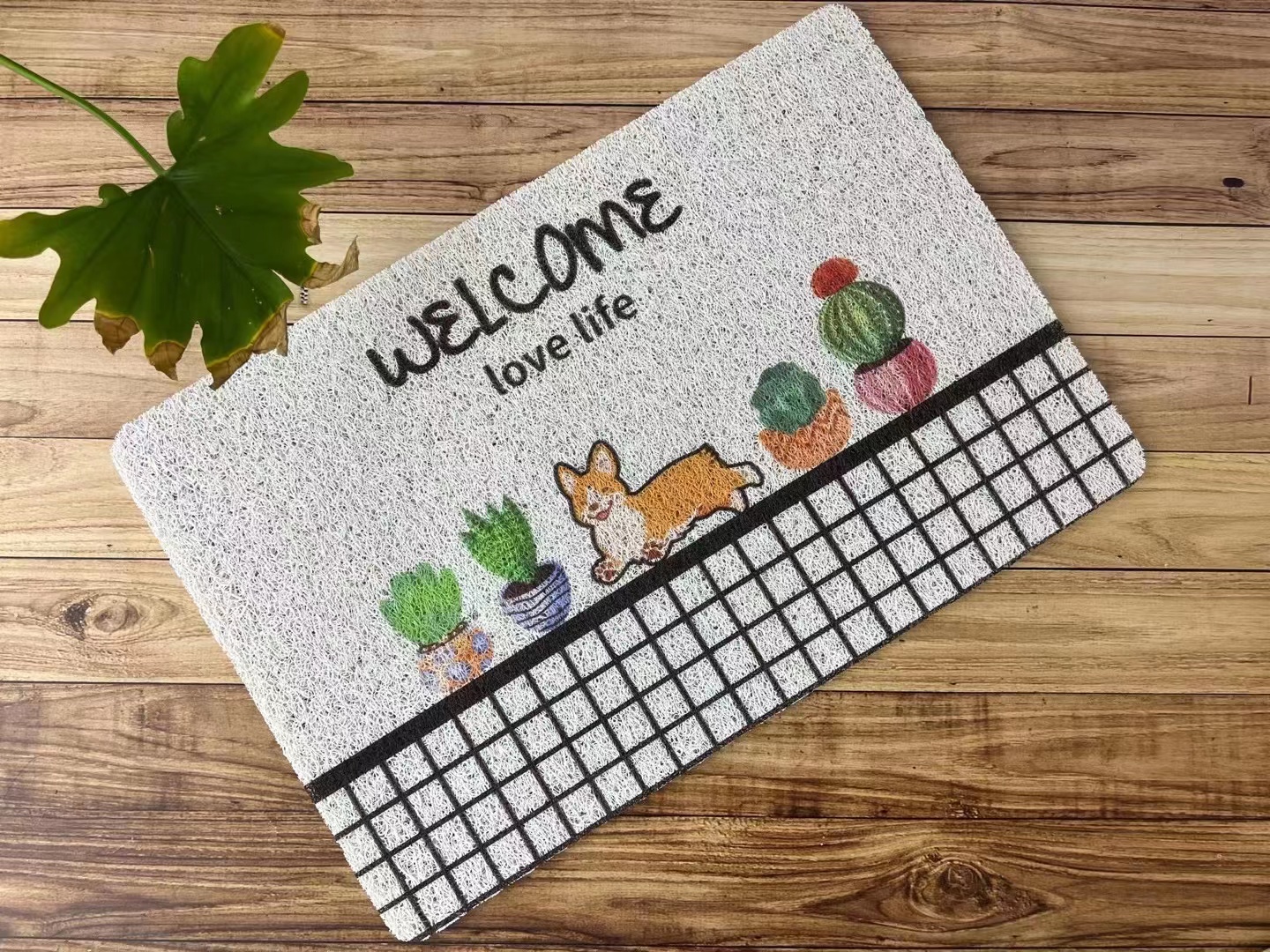 仙人掌拉丝01地垫