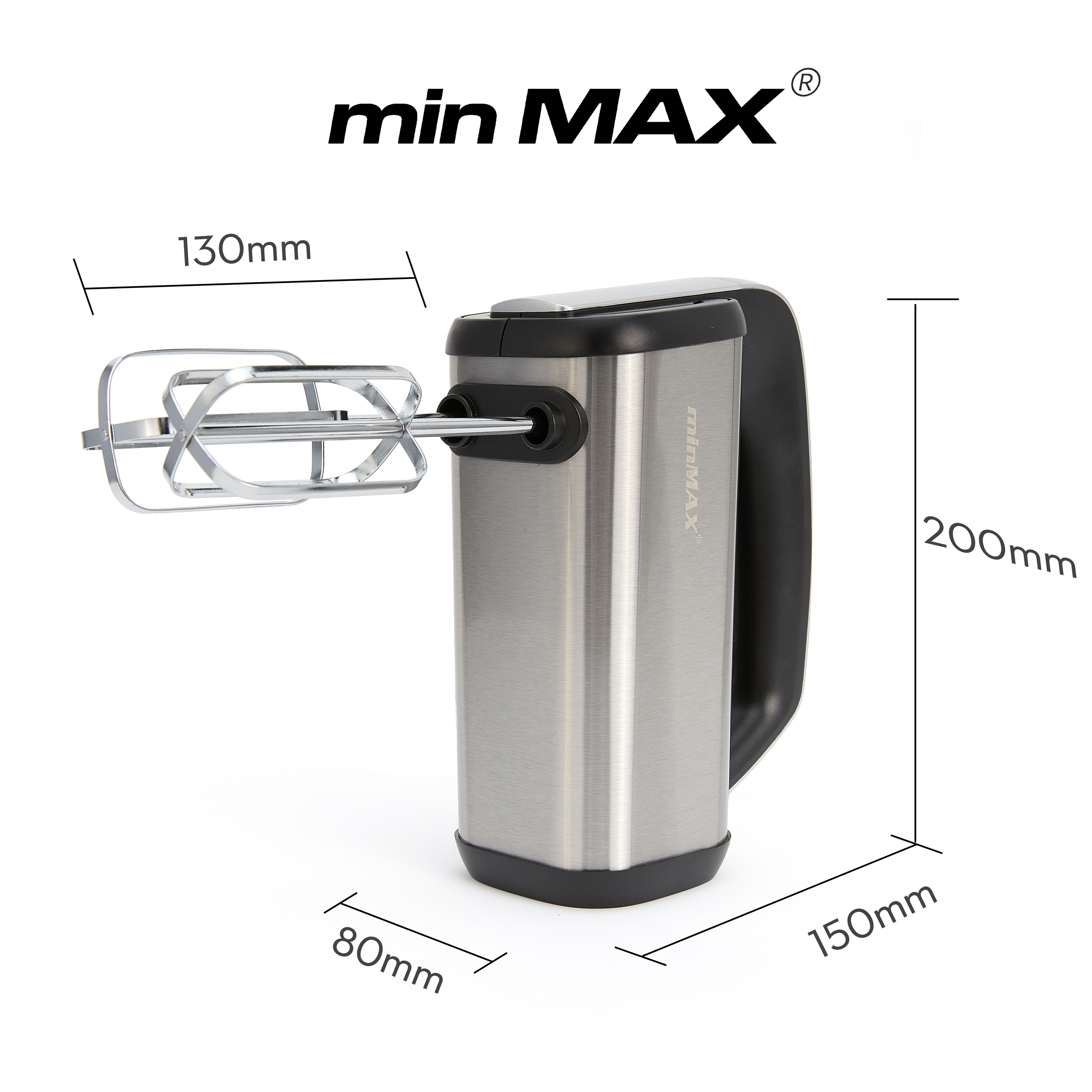minMAX's new best-selling desktop egg beater 9212, a large-capacity multi-functional whipper, is in stock for export Specification image