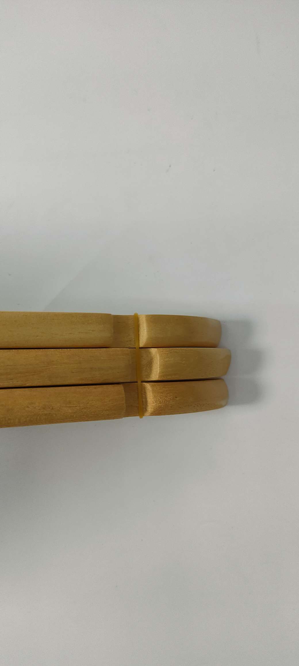 【 Three-piece Set 】 Solid wood coat hanger, suit shirt, first-class coat hanger, trouser clips, bathrobe coat hanger Specification image