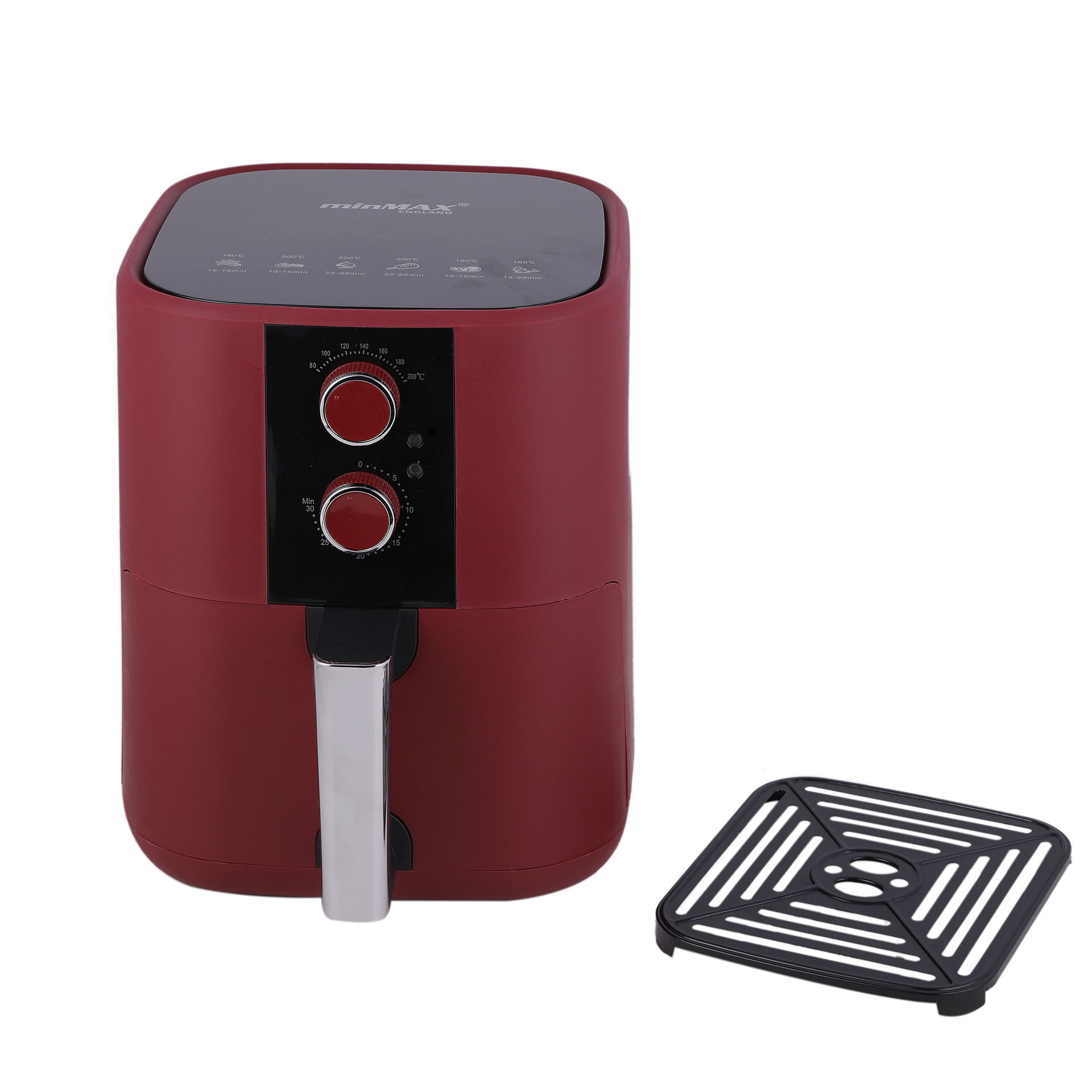 minMAX Cross-border Air Fryer MF-859 is a large-capacity household electric fryer that is smart, smokeless and multi-functional Application Scenario