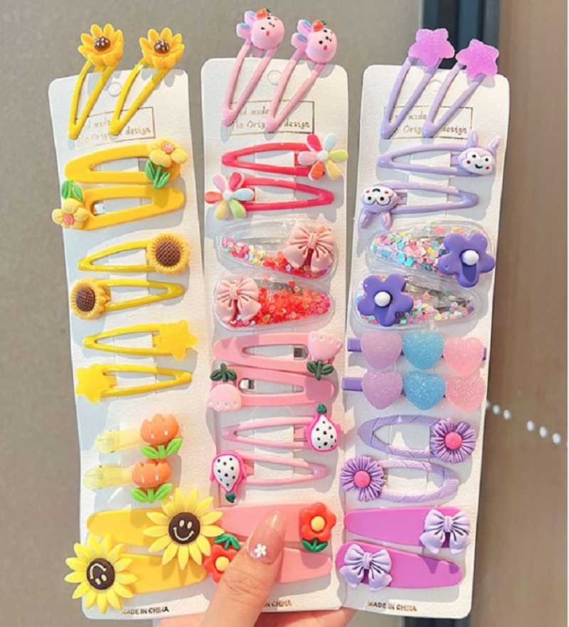 彩色塑料儿童发夹安全舒适美观可爱 霄霄饰品 XX23042001