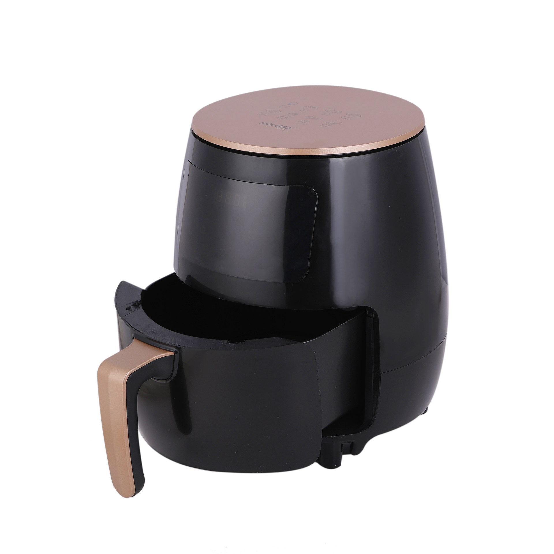 minMAX Cross-border Air Fryer MNF-18 is a large-capacity 6.5L household electric fryer that is smart, smokeless and multi-functional Item Picture