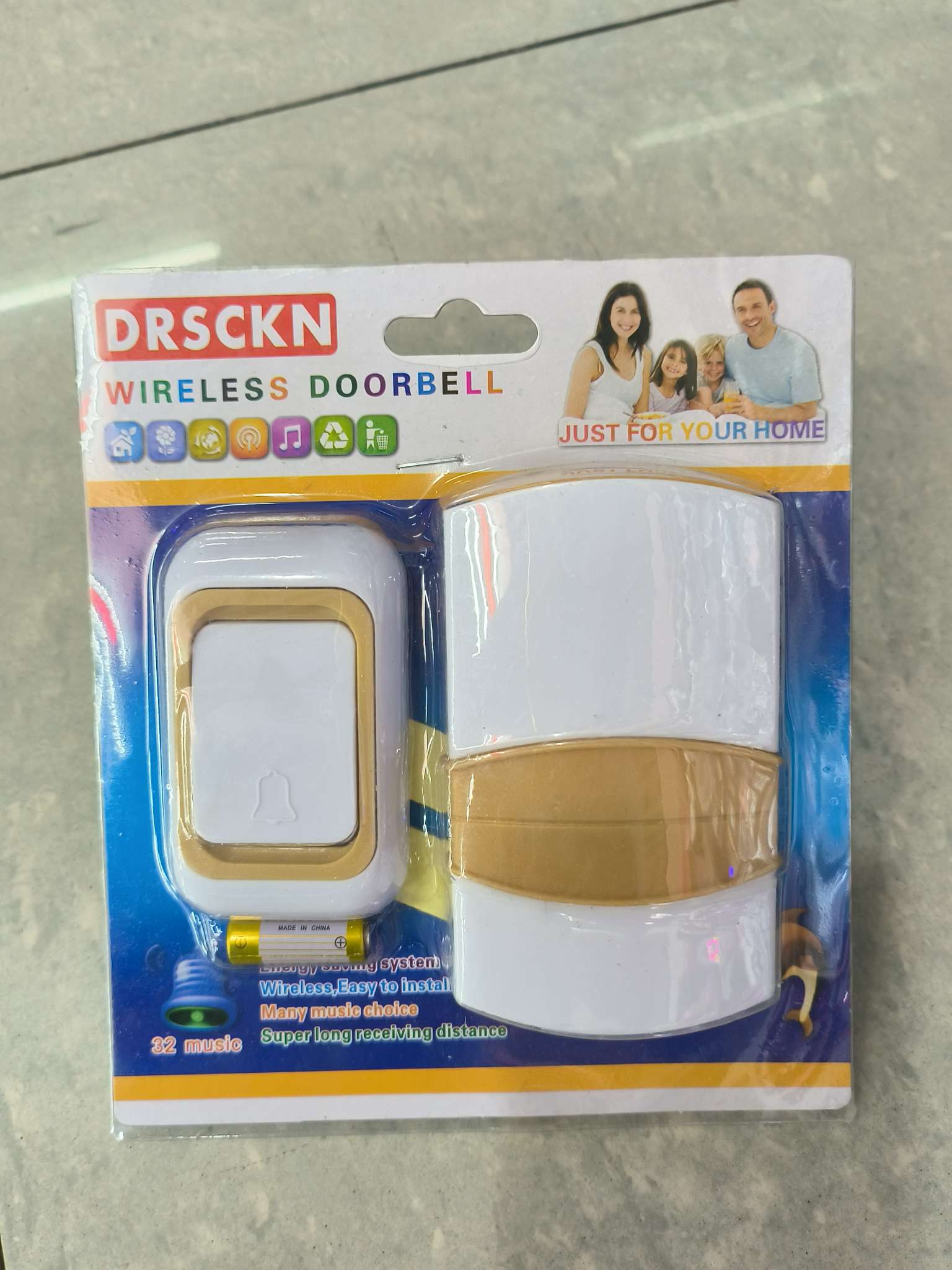 家用无线门铃 叮咚门铃 DC电池门铃  AC插电门铃