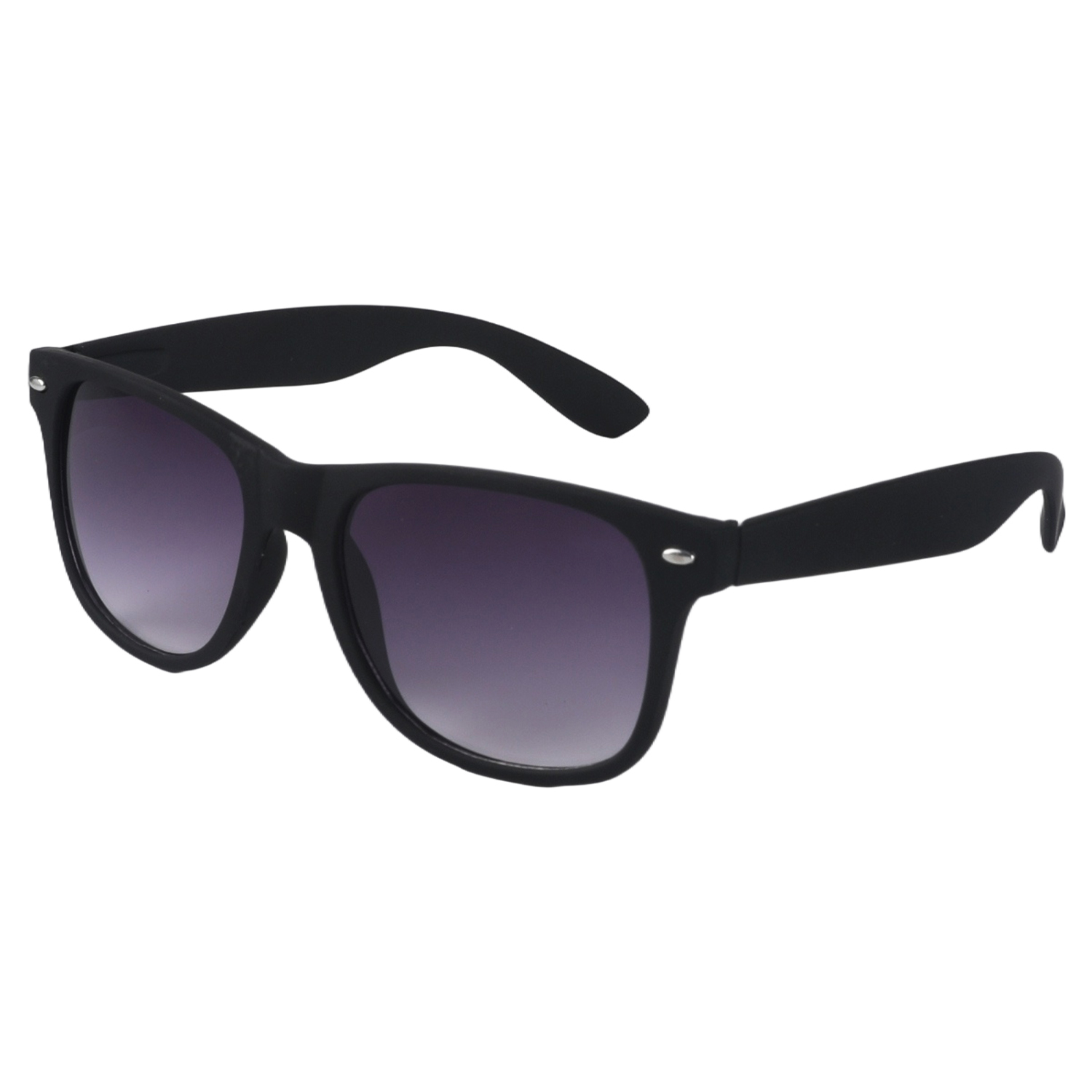Cross-border new sunglasses, square frame, trendy European and American irregular fashion sunglasses, bright black TH-16 pic 3