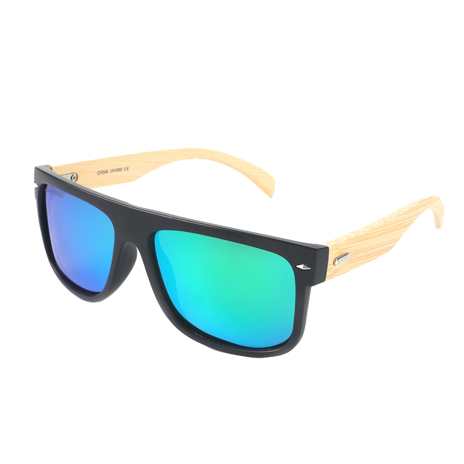 2023 new trendy polarized sunglasses, the same style as Douyin men's and women's sunglasses, large frame PH-8463RV with bamboo legs details Picture