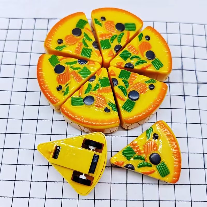 儿童玩具回力车卡通披萨车幼儿园活动礼品赠品玩具奇趣扭蛋玩具装蛋壳迷你玩具