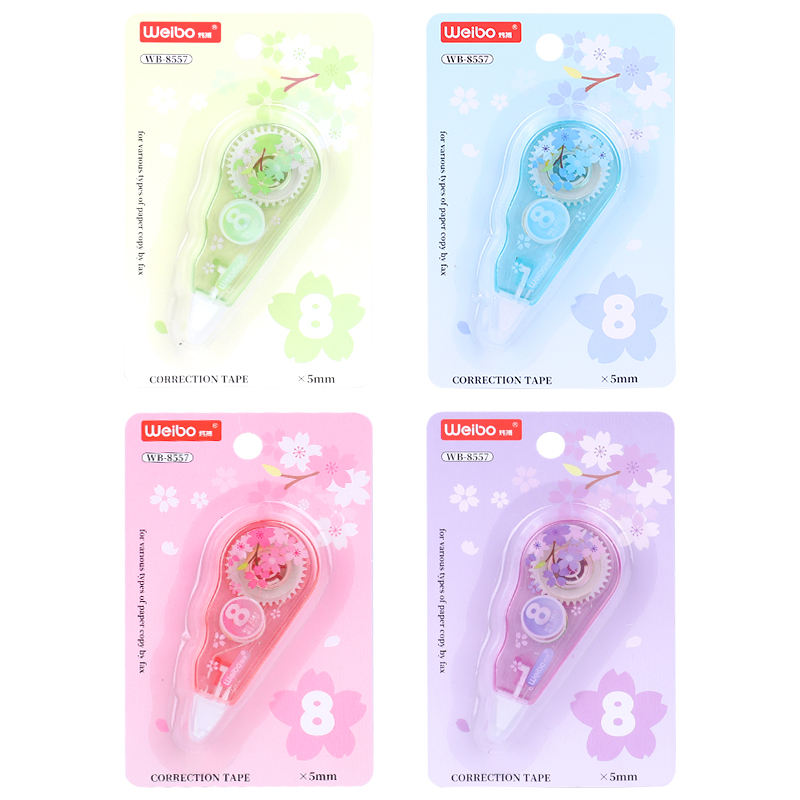 weibo Weibo Creative Stationery Correction Tape Cartoon Cute Correction Tape with girlish heart High appearance Level for students, national trend Item Picture