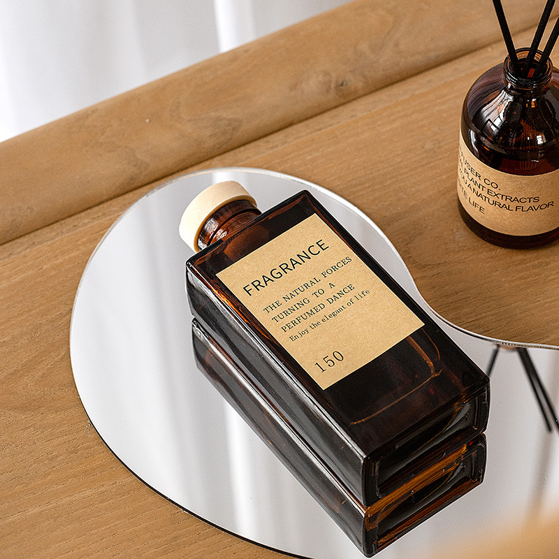 Classic small-mouthed brown bottle aromatherapy details Picture