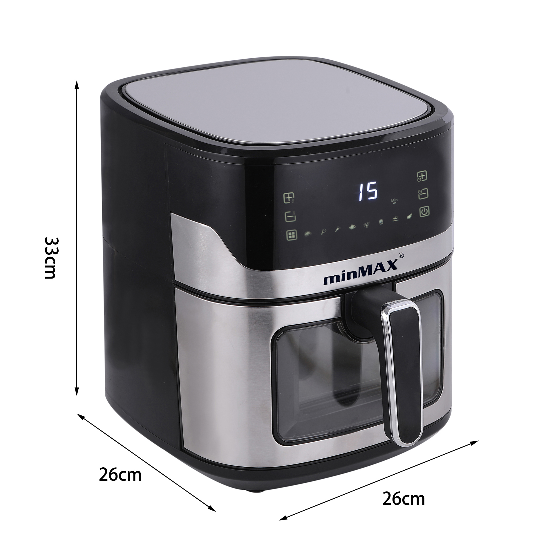 MMMAMAX Cape Cape Cape L، المقلاة التي تعمل عبر الحدود رقم 6.5L، المقلاة التي تعمل بالهواء، مقلاة ZHAF-650AP details Picture