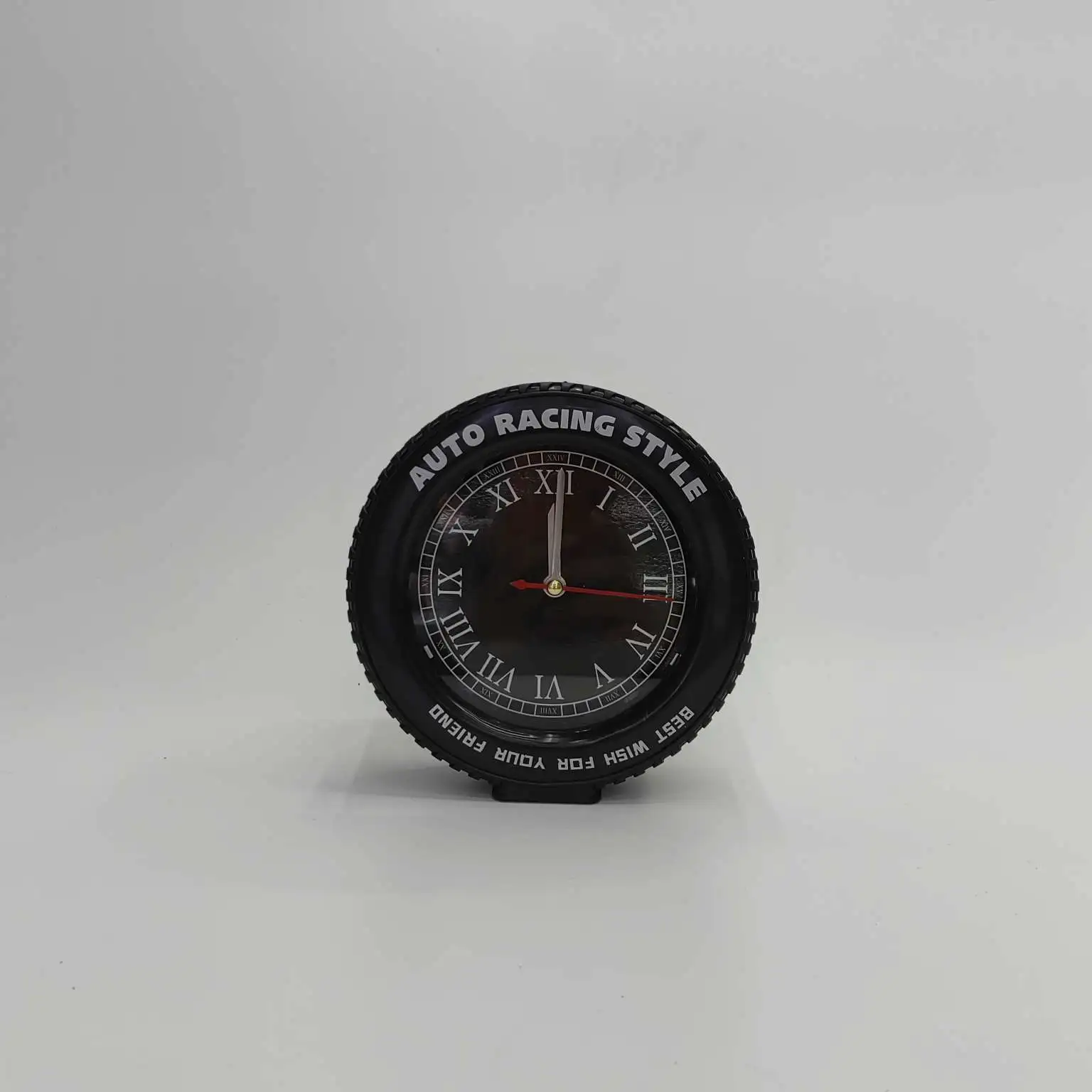 Retro, creative and fashionable tire alarm clock gift study decoration detail image 4