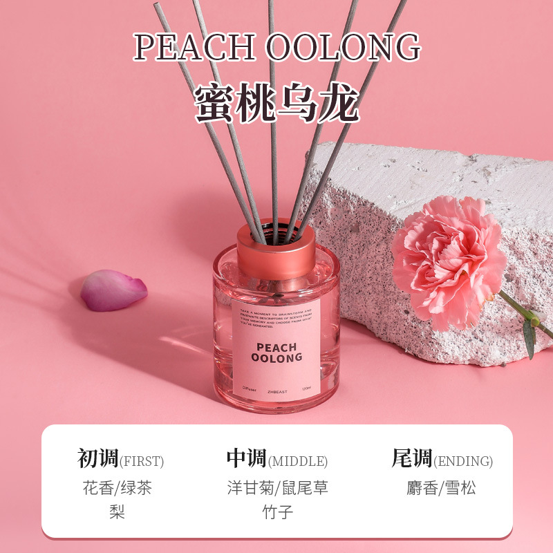 New Cloud Flameless Scented Rattan Essential Oil Bottle, hotel and household Air Freshener, Toilet Deodorant, Mosquito Repellent Scented Oil Specification image