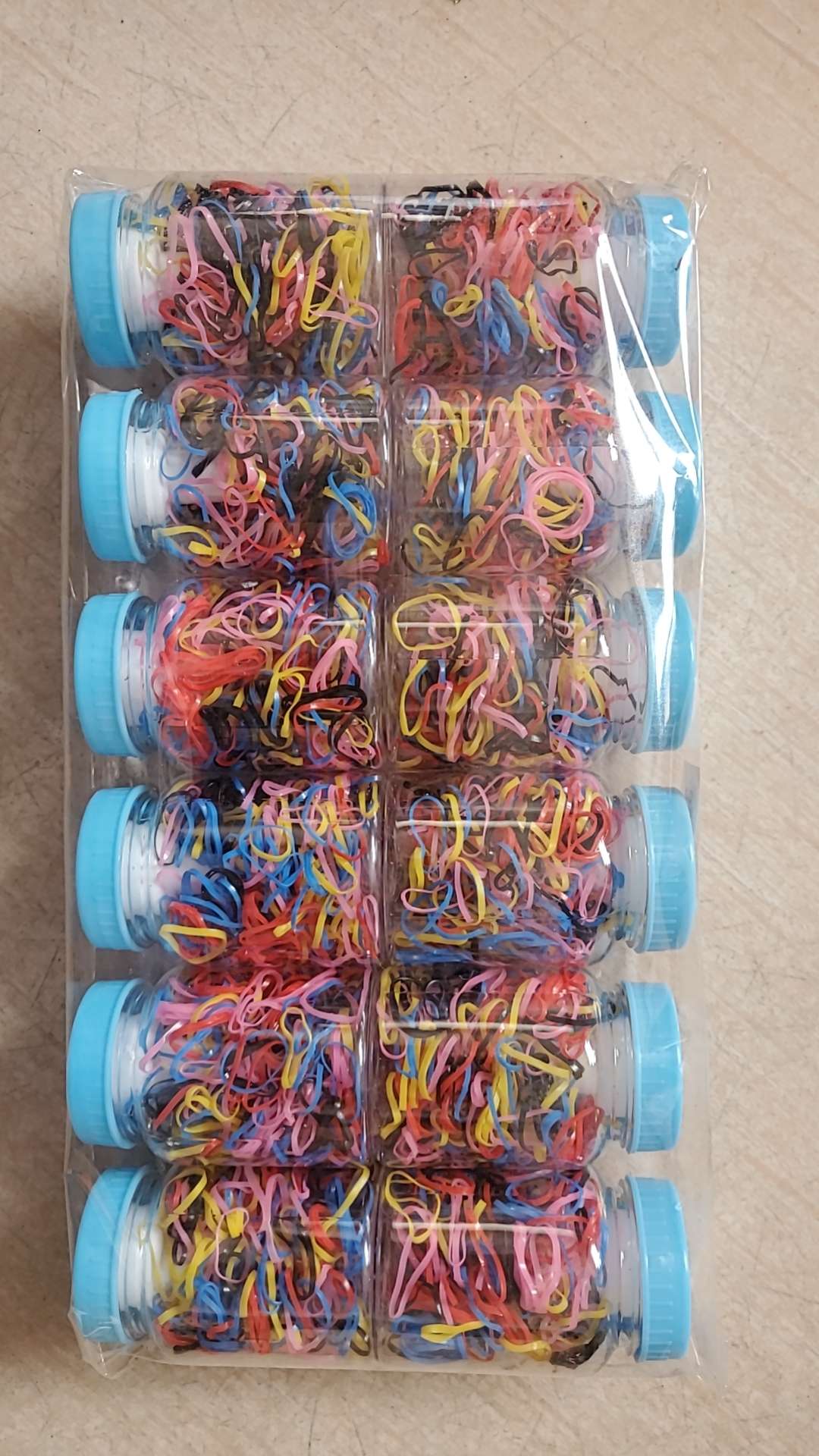 韩版一次性皮筋小奶瓶，小圈普色