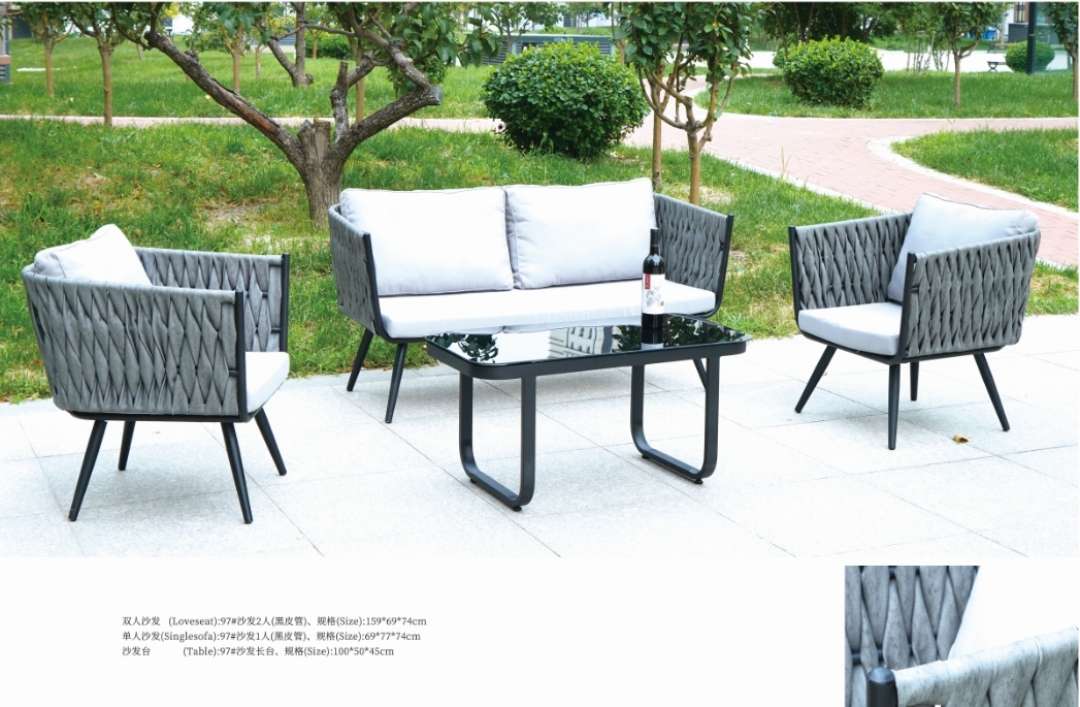 花园家具/户外用品/休闲桌椅白底实物图
