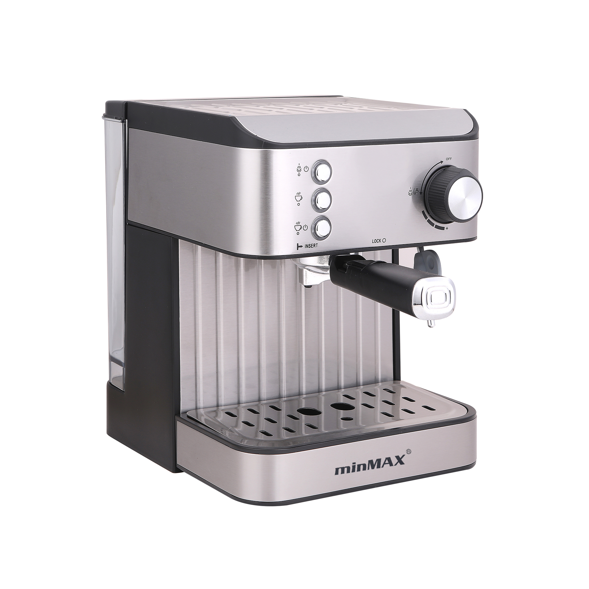 minMAX nuevas máquinas de café 6.818 máquinas de café semiautomáticas automáticas de batidor de leche con vapor cross border Specification image