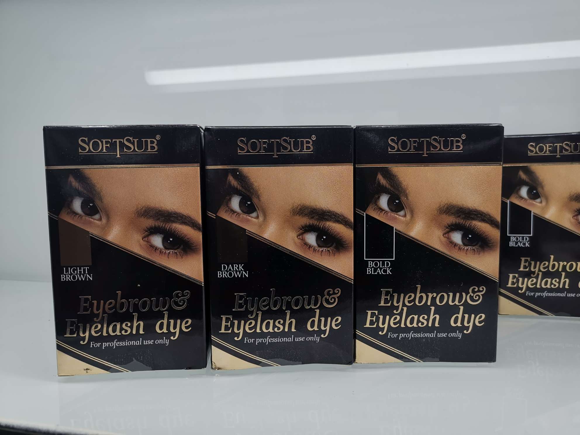 染眉膏，染眉套装，eyebrow and eyelash dye详情1