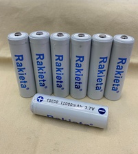 RAKIETA充电 锂电池18650# 高容量  高品质
