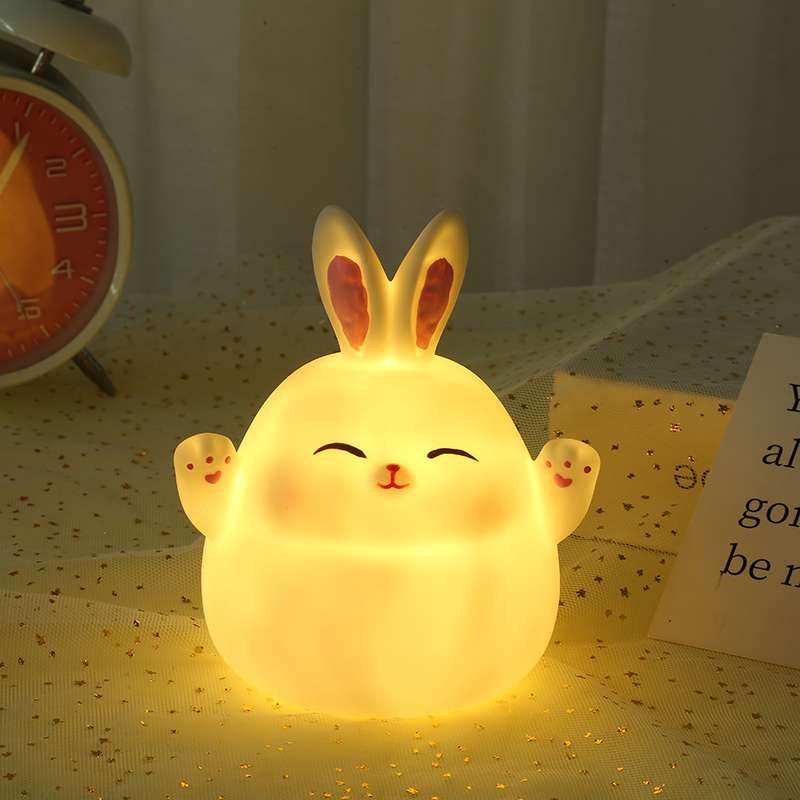 萌宠搪胶小夜灯创意卡通发光玩具批发发光小灯发光摆件卧室床头HW20230420详情图3