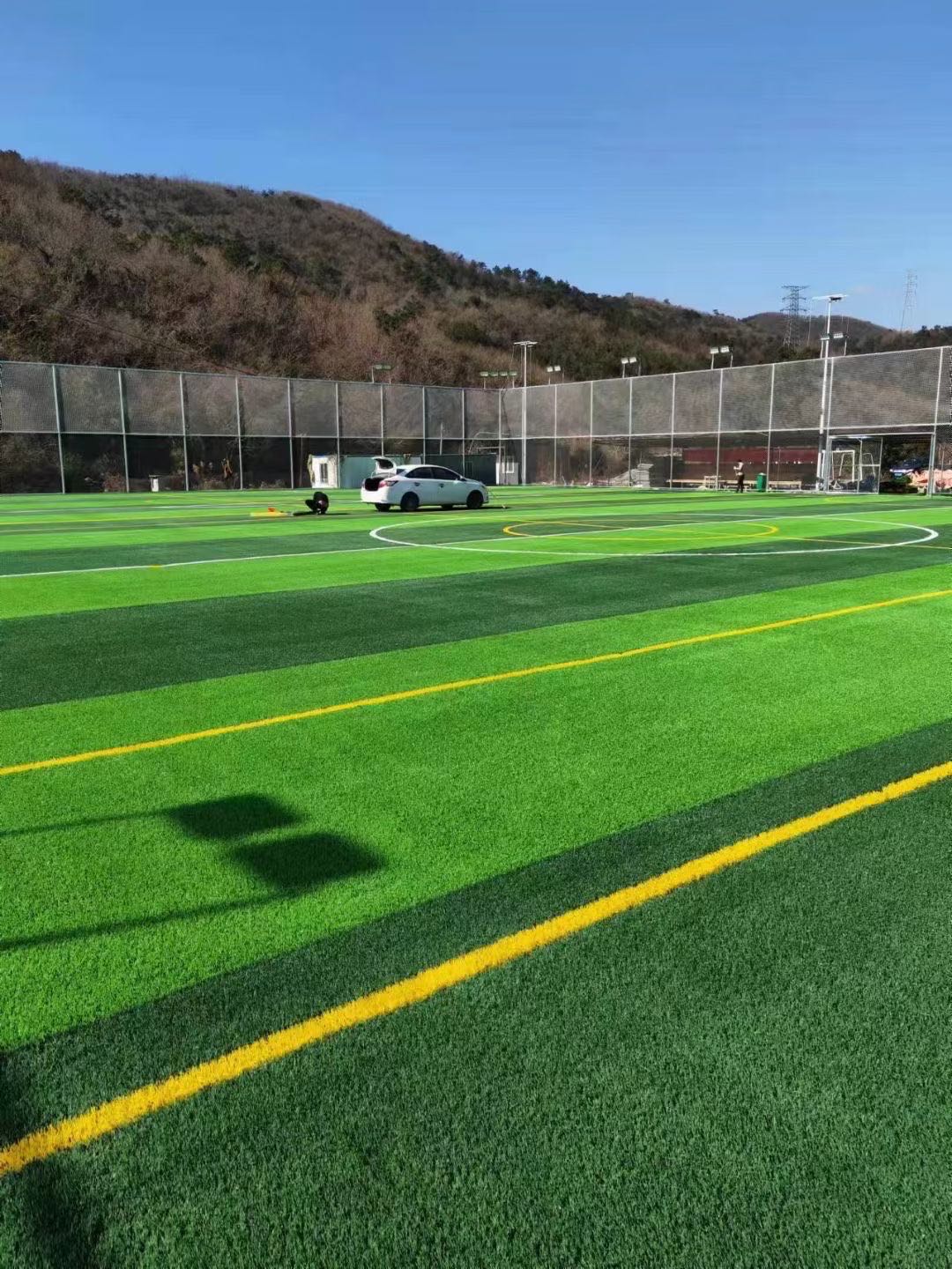 Football field turf, artificial turf, simulated turf, sports turf, artificial turf, plastic turf, outdoor turf, decorative football, kindergarten turf, artificial turf Application Scenario