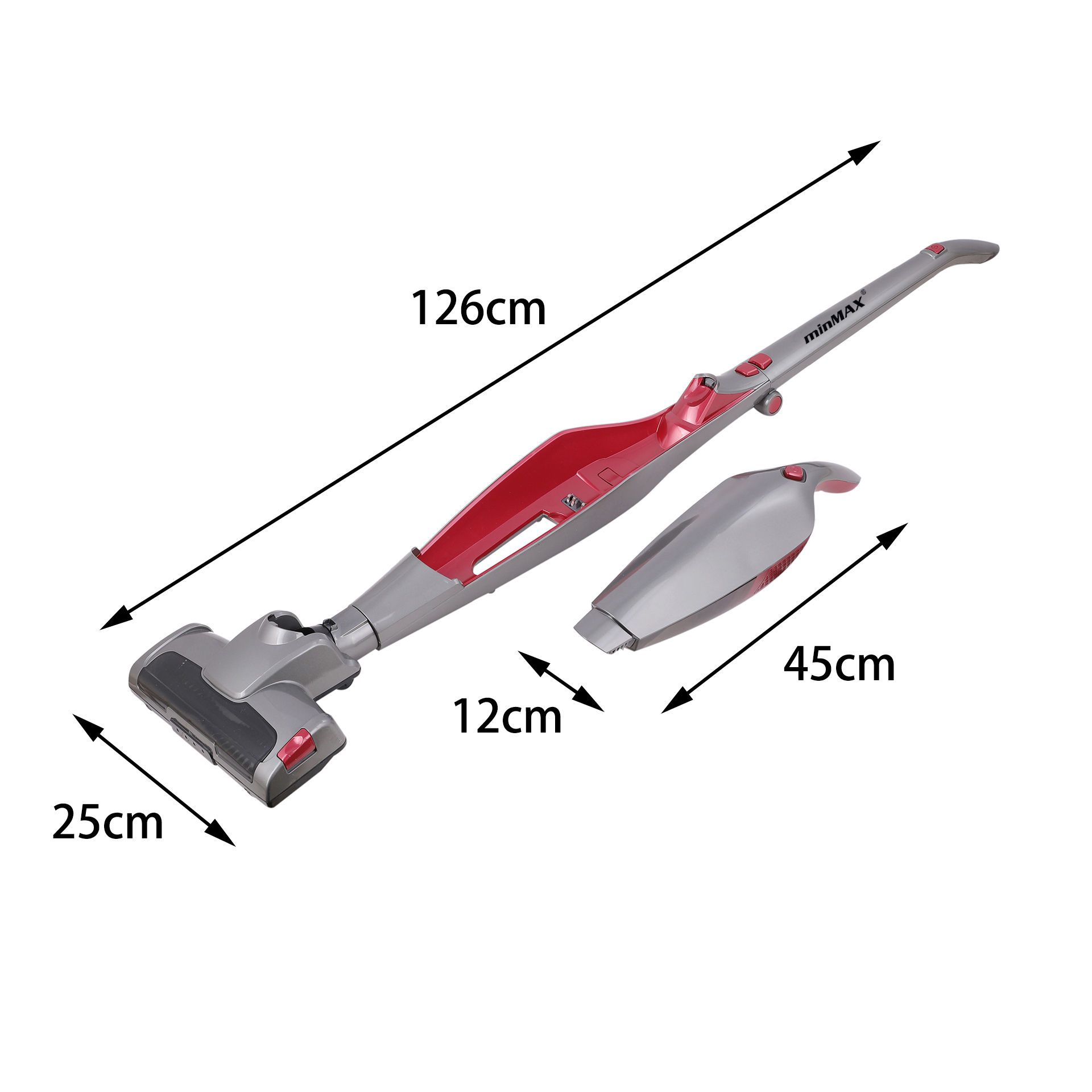 The new minMAX vacuum cleaner ZL9032 is a powerful handheld vacuum cleaner with high suction power for cross-border use details Picture