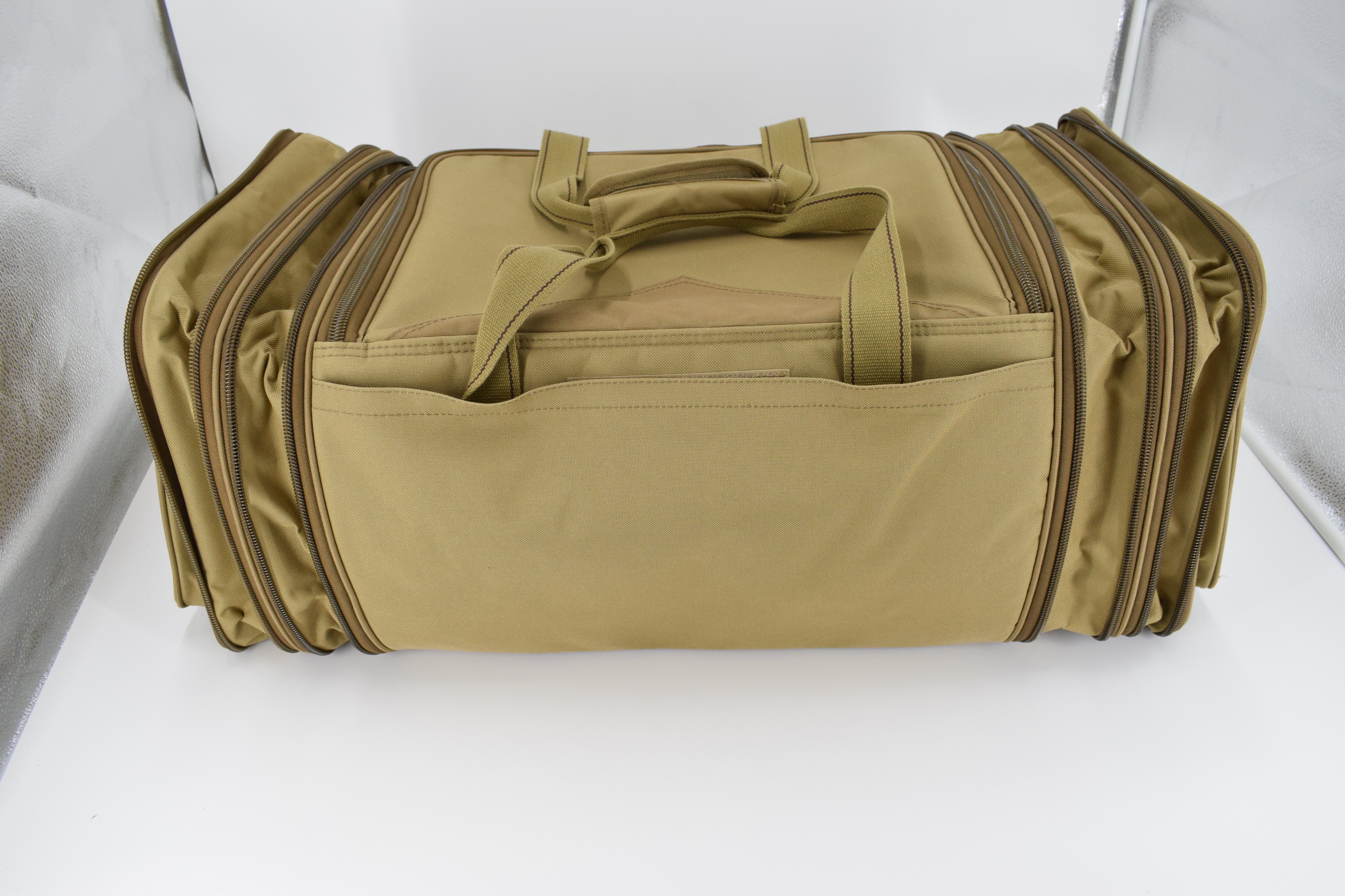 户外野营野餐双层拉链行李收纳包