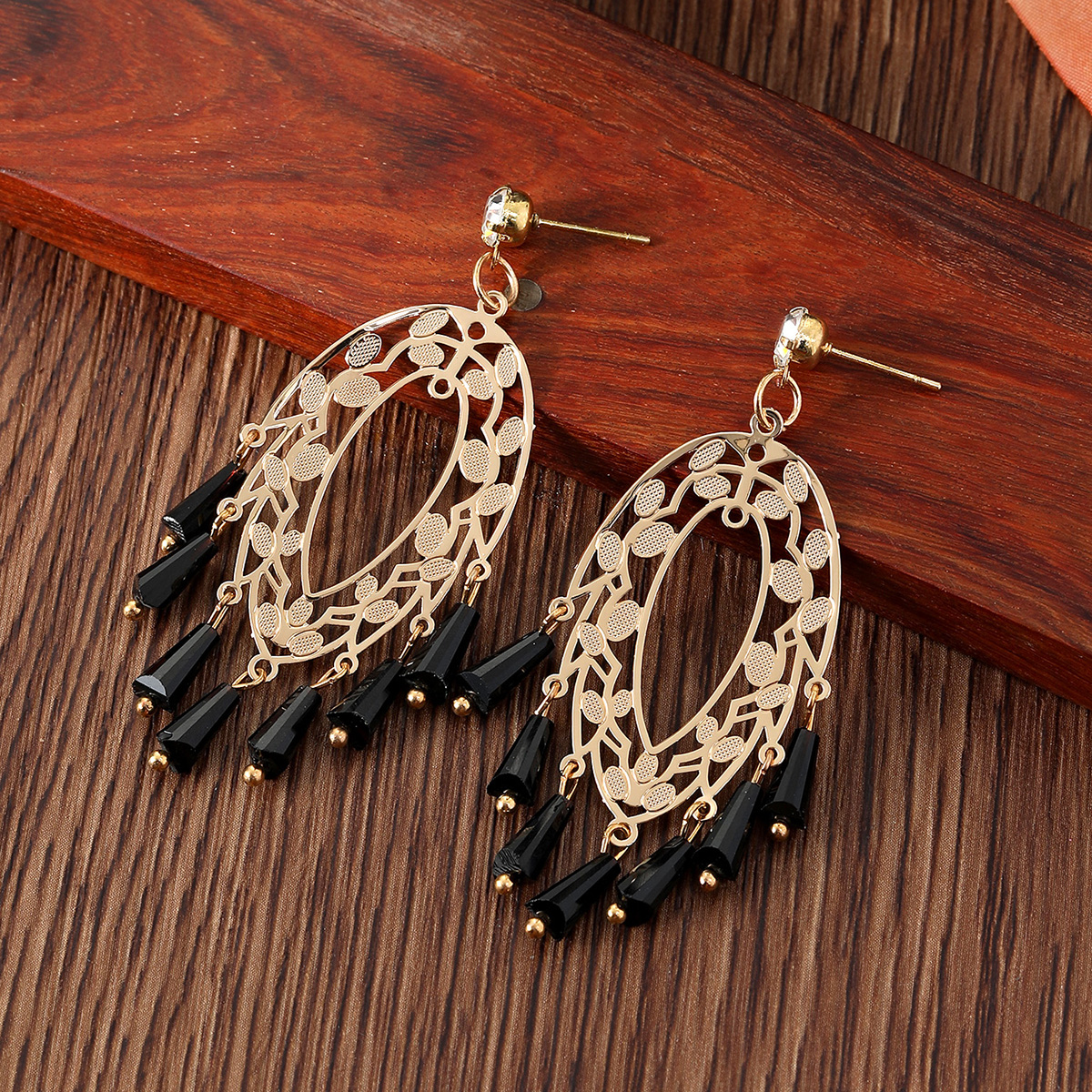  欧美时尚个性百搭耳环，波西米亚民族复古耳饰