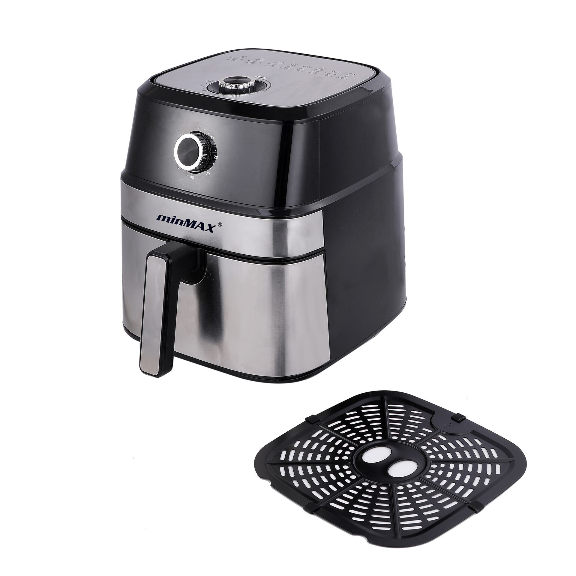 minMAX Cross-border Air Fryer KZ-6501M is a large-capacity household electric fryer and an intelligent, smoke-free, multi-functional air fryer Specification image
