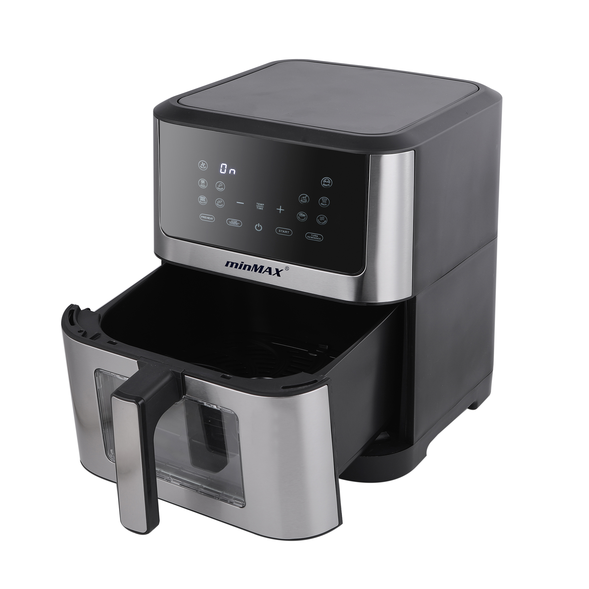 minMAX Cross-border Air Fryer 8L Household Large Capacity Electric Fryer Smart smokeless multi-functional Air Fryer RA810DSV Application Scenario