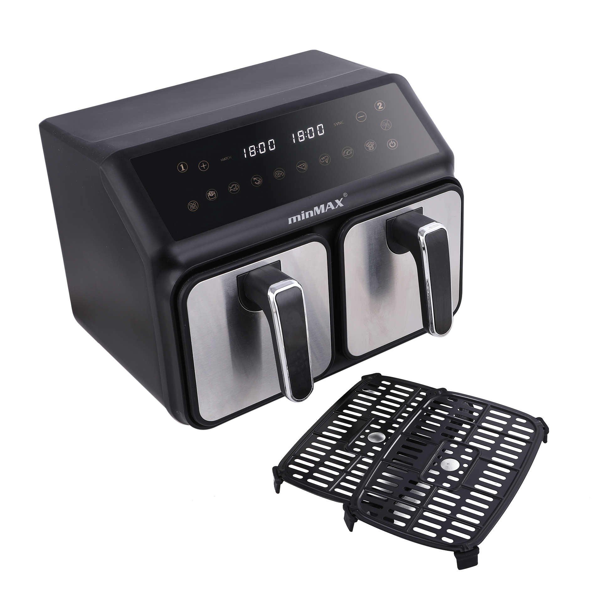 minMAX Cross-border Air Fryer 8L Household Large Capacity Electric Fryer Intelligent smokeless multi-functional Air Fryer ZHAF-850A Specification image