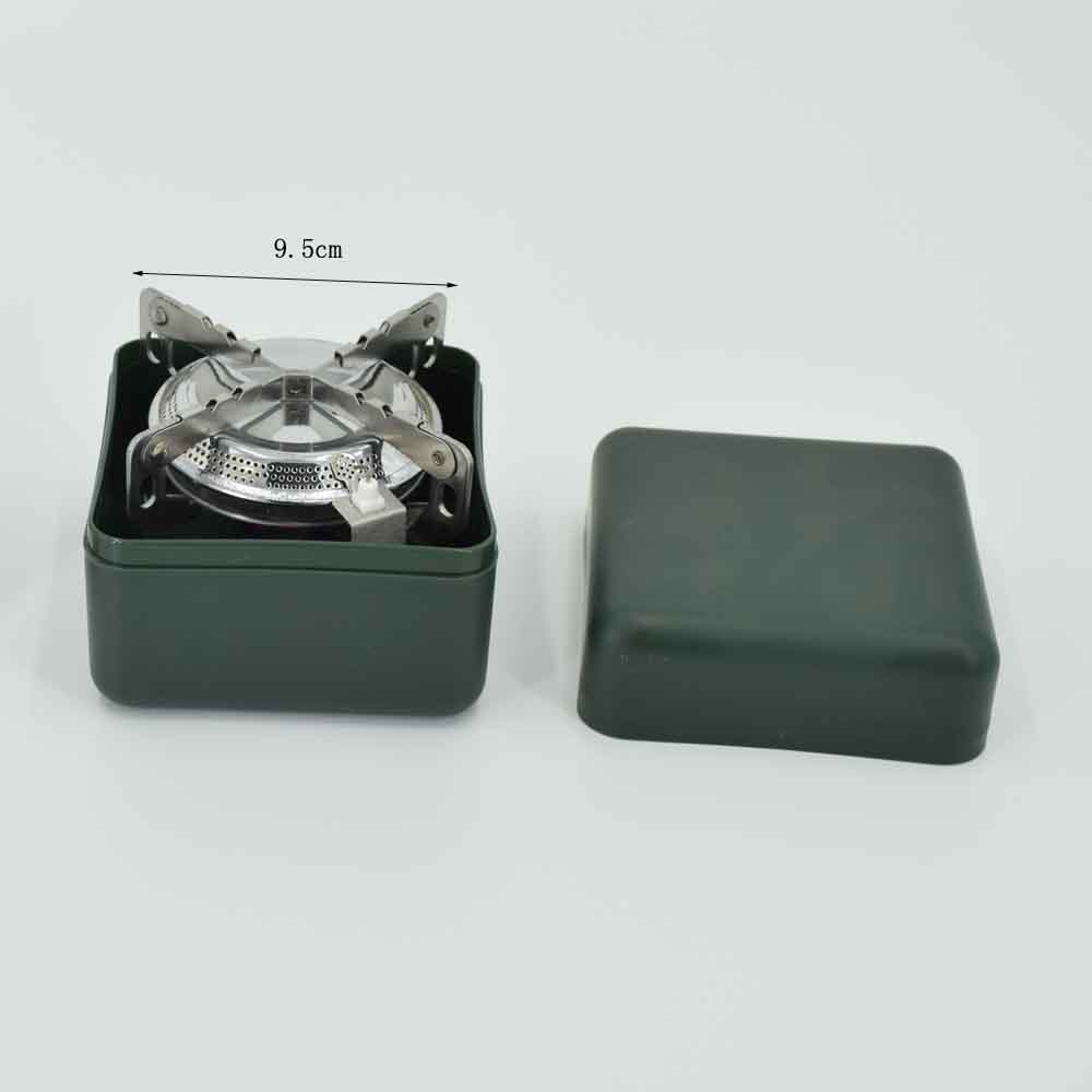 Folding, high-power portable stainless steel small burner for outdoor camping and picnic Application Scenario